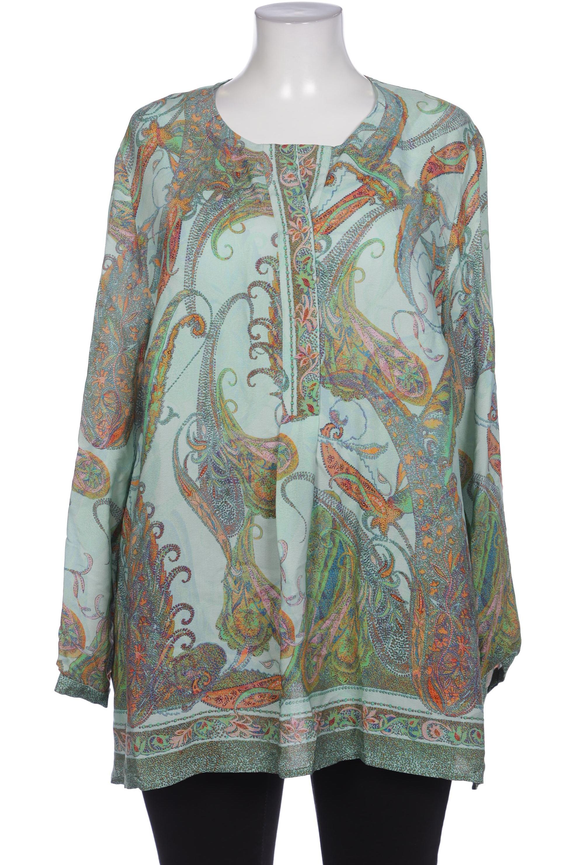 

Selection by Ulla Popken Damen Bluse, türkis, Gr. 46