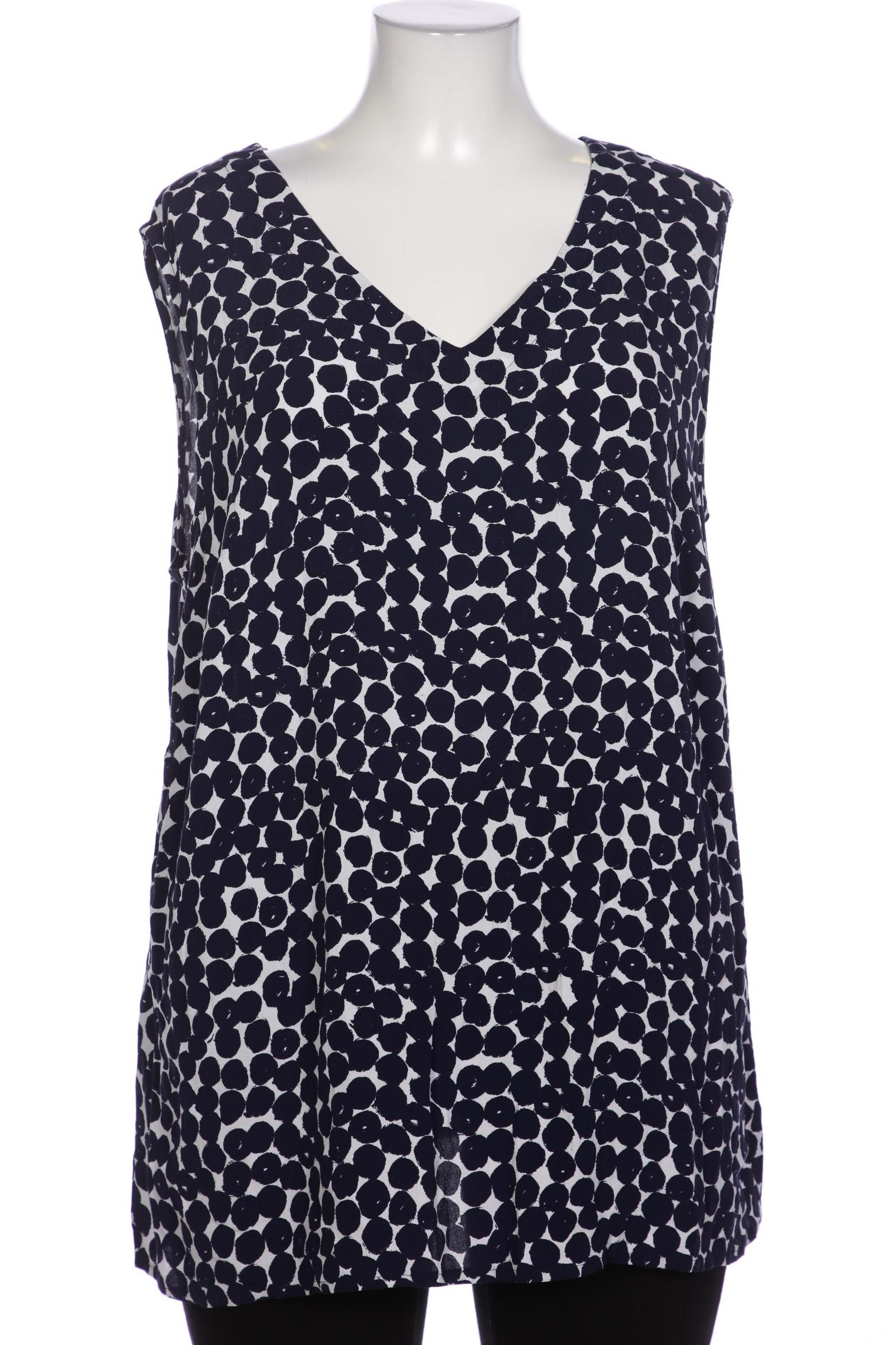 

Selection by Ulla Popken Damen Bluse, marineblau, Gr. 50