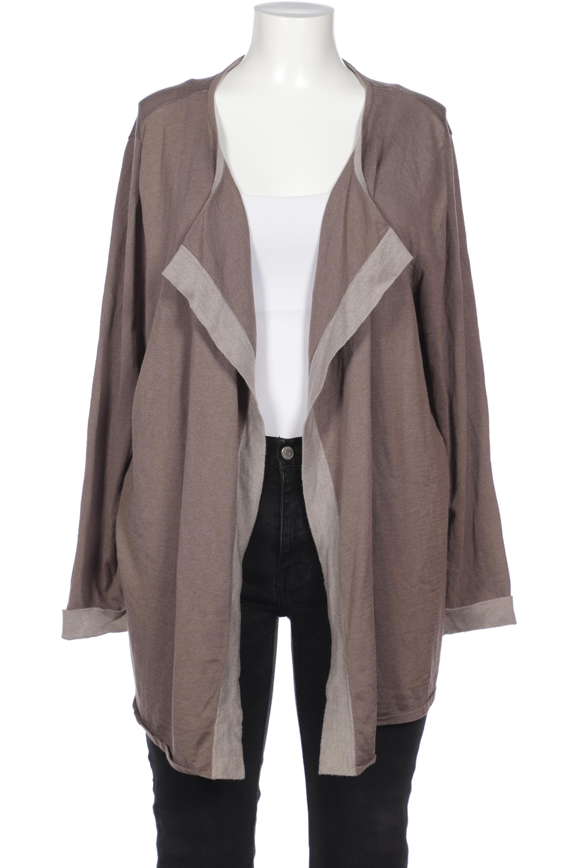 

Selection by Ulla Popken Damen Strickjacke, grau, Gr. 50