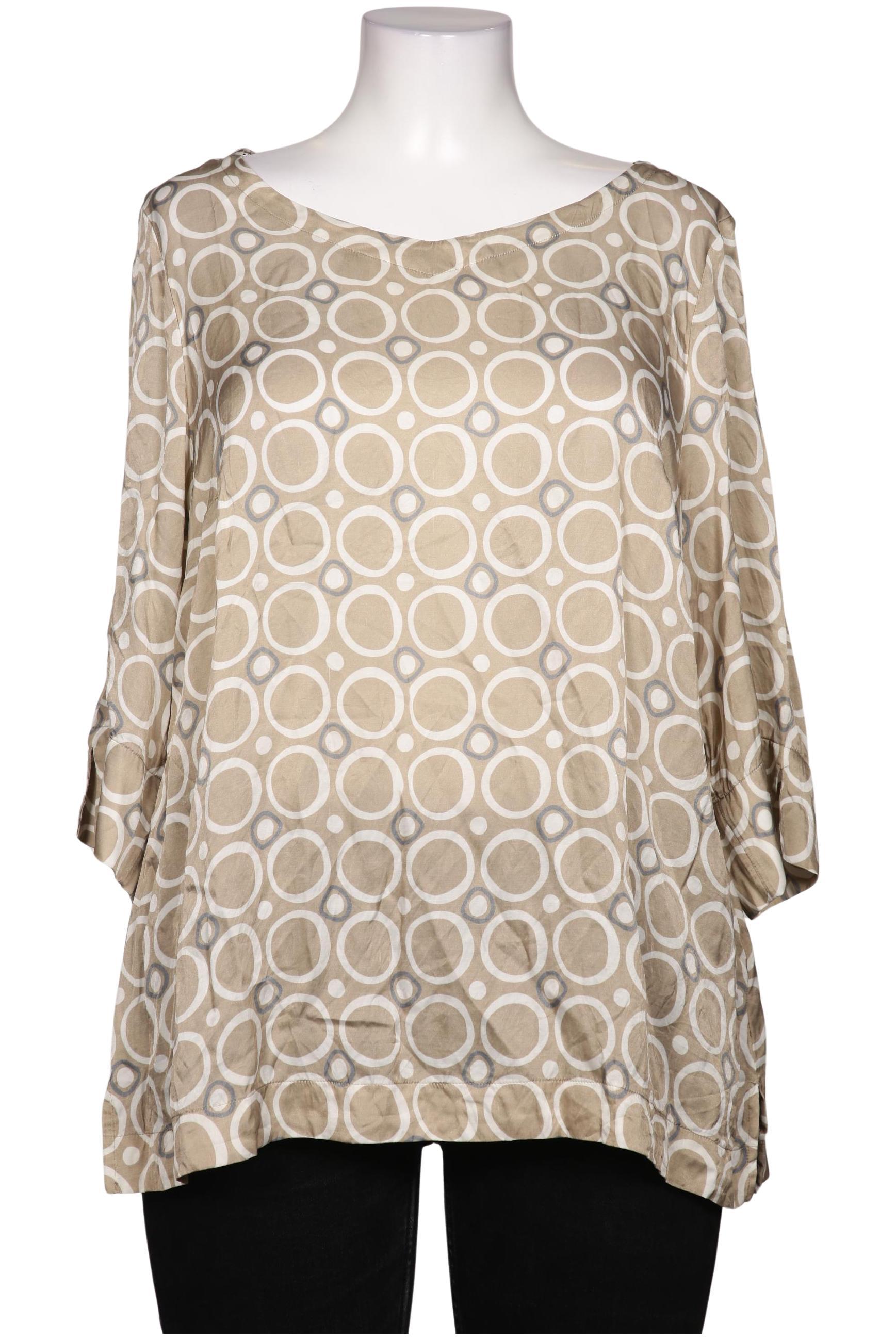 

Selection by Ulla Popken Damen Bluse, beige, Gr. 46