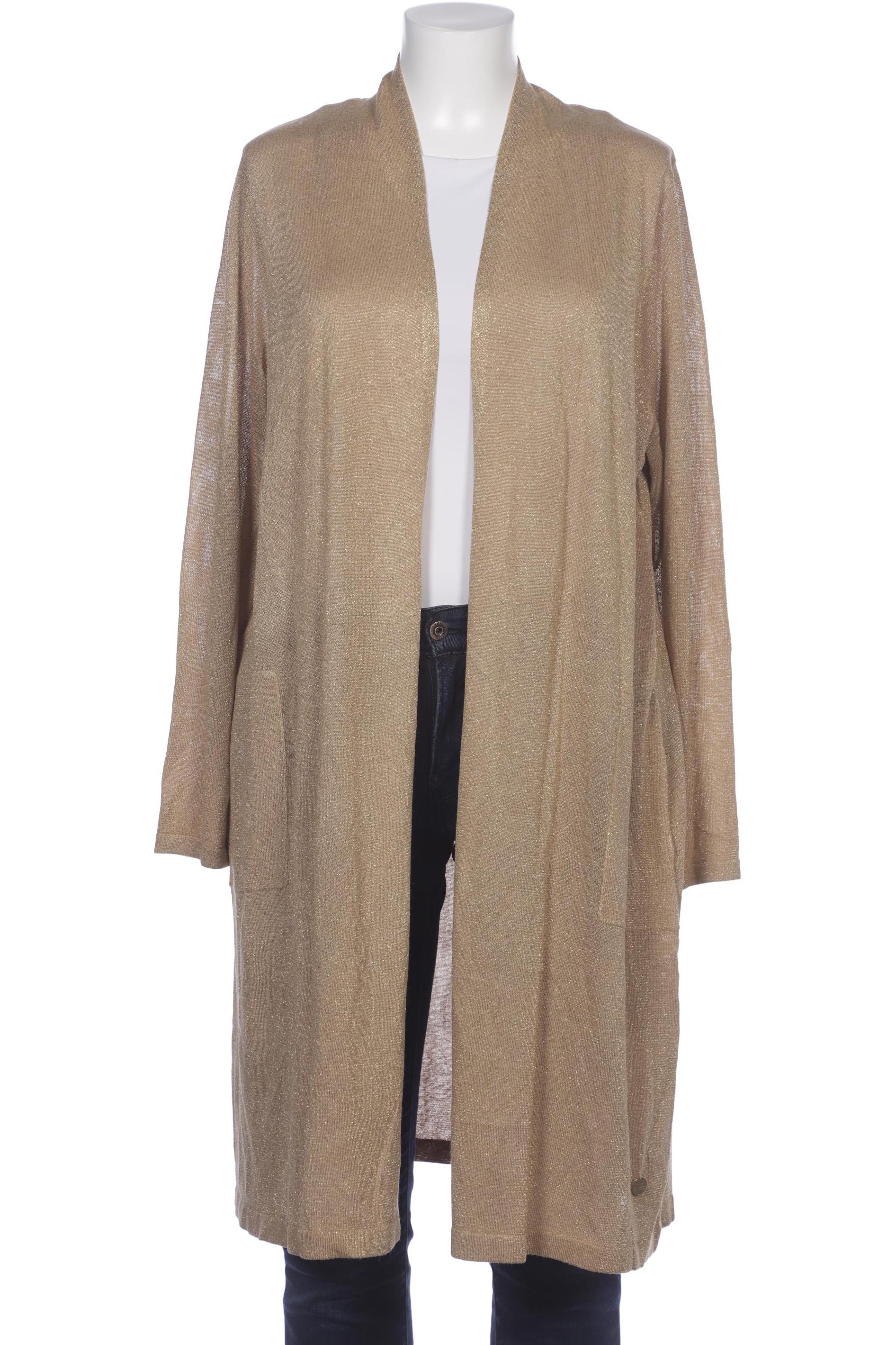 

Selection by Ulla Popken Damen Strickjacke, beige, Gr. 48