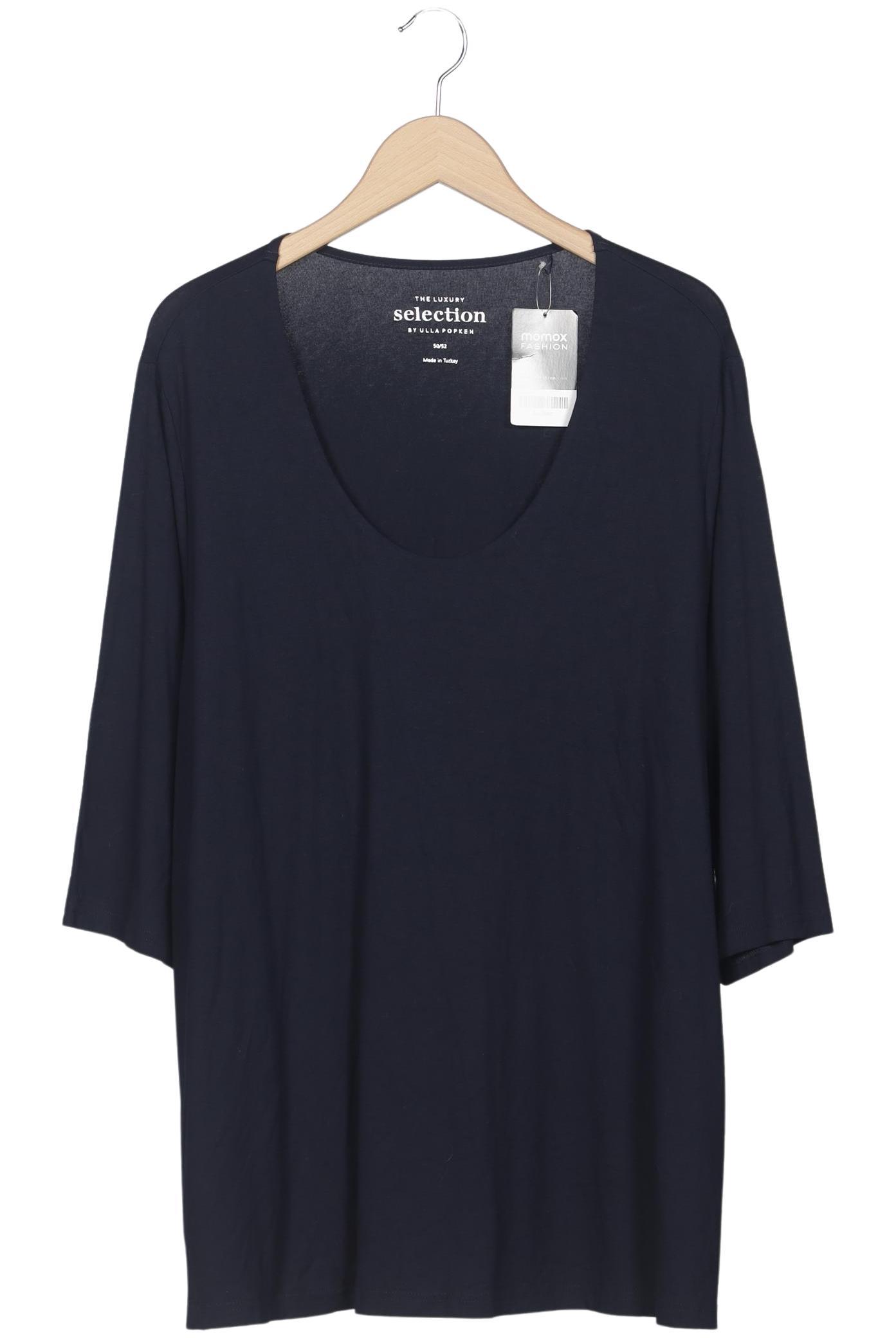 

Selection by Ulla Popken Damen T-Shirt, marineblau, Gr. 50