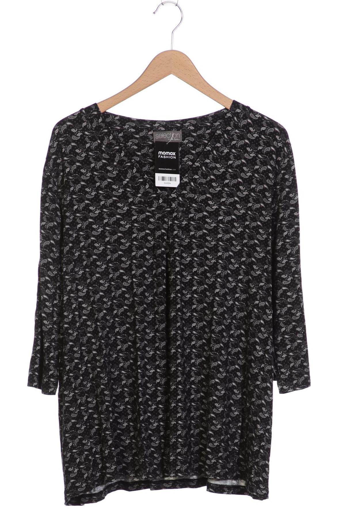 

Selection by Ulla Popken Damen Langarmshirt, schwarz