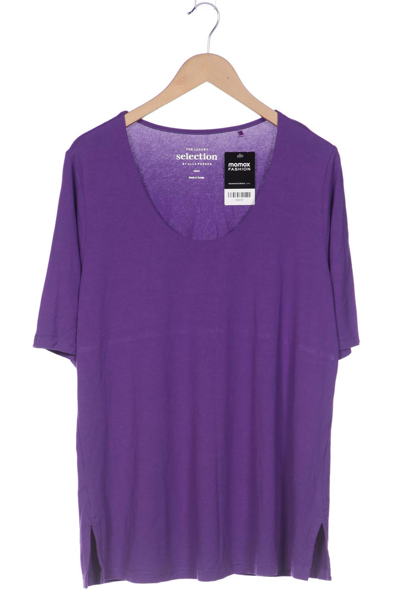 

Selection by Ulla Popken Damen T-Shirt, flieder, Gr. 42
