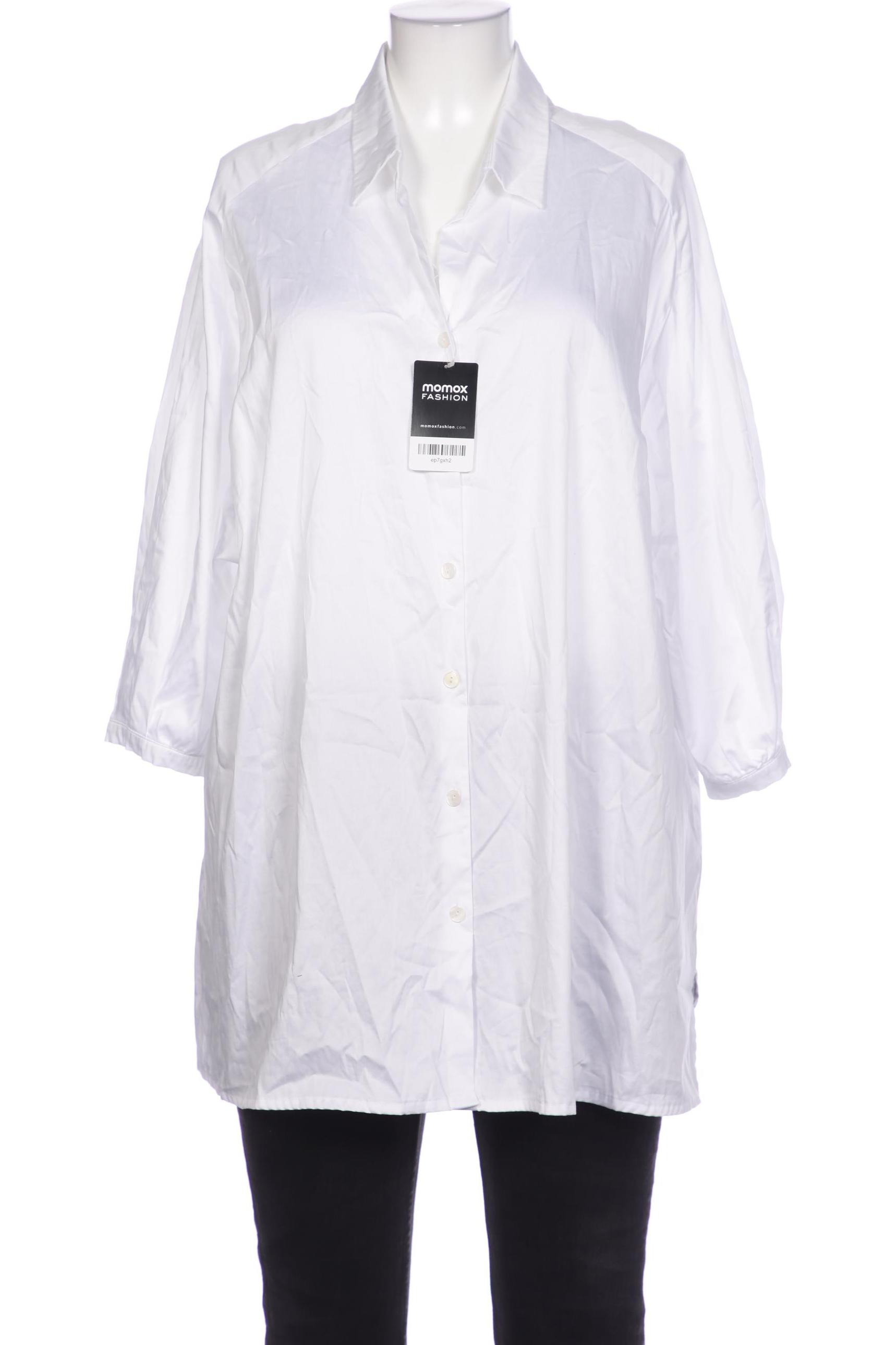 

Selection by Ulla Popken Damen Bluse, weiß, Gr. 46