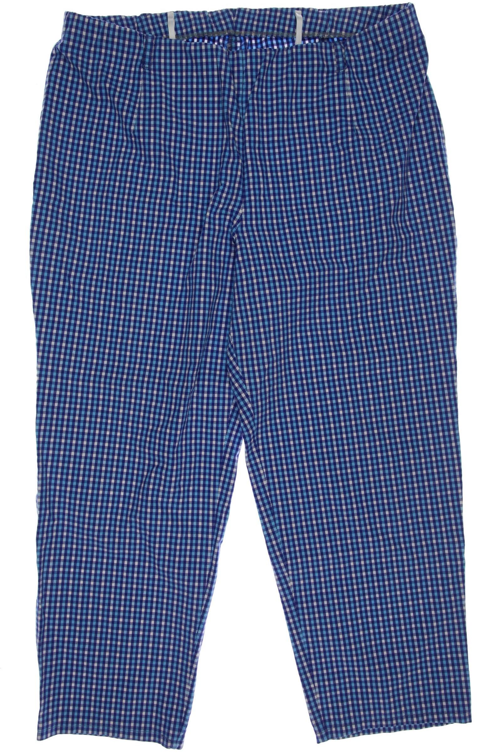 

Selection by Ulla Popken Damen Stoffhose, blau, Gr. 52