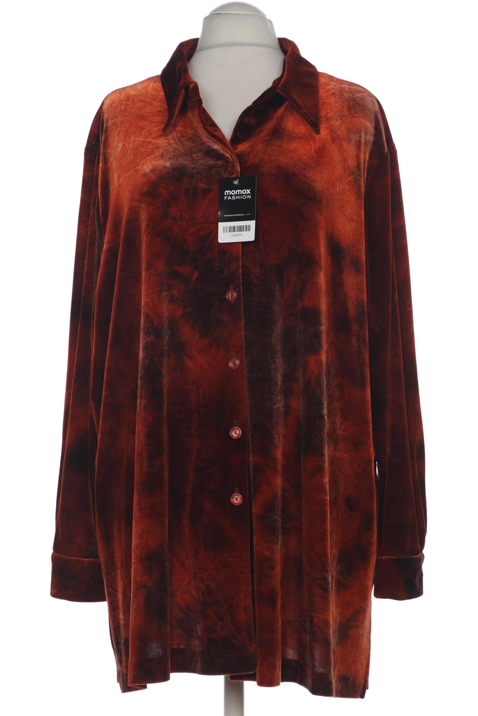 

Selection by Ulla Popken Damen Bluse, braun, Gr. 56