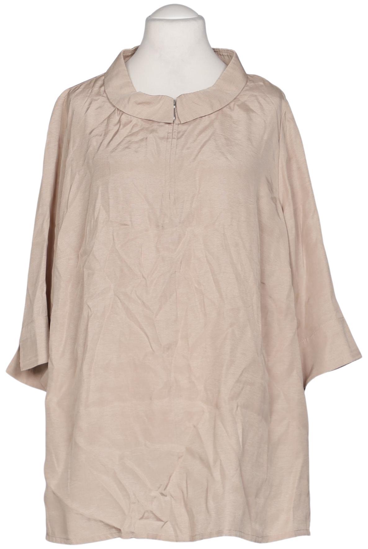 

Selection by Ulla Popken Damen Bluse, beige, Gr. 54
