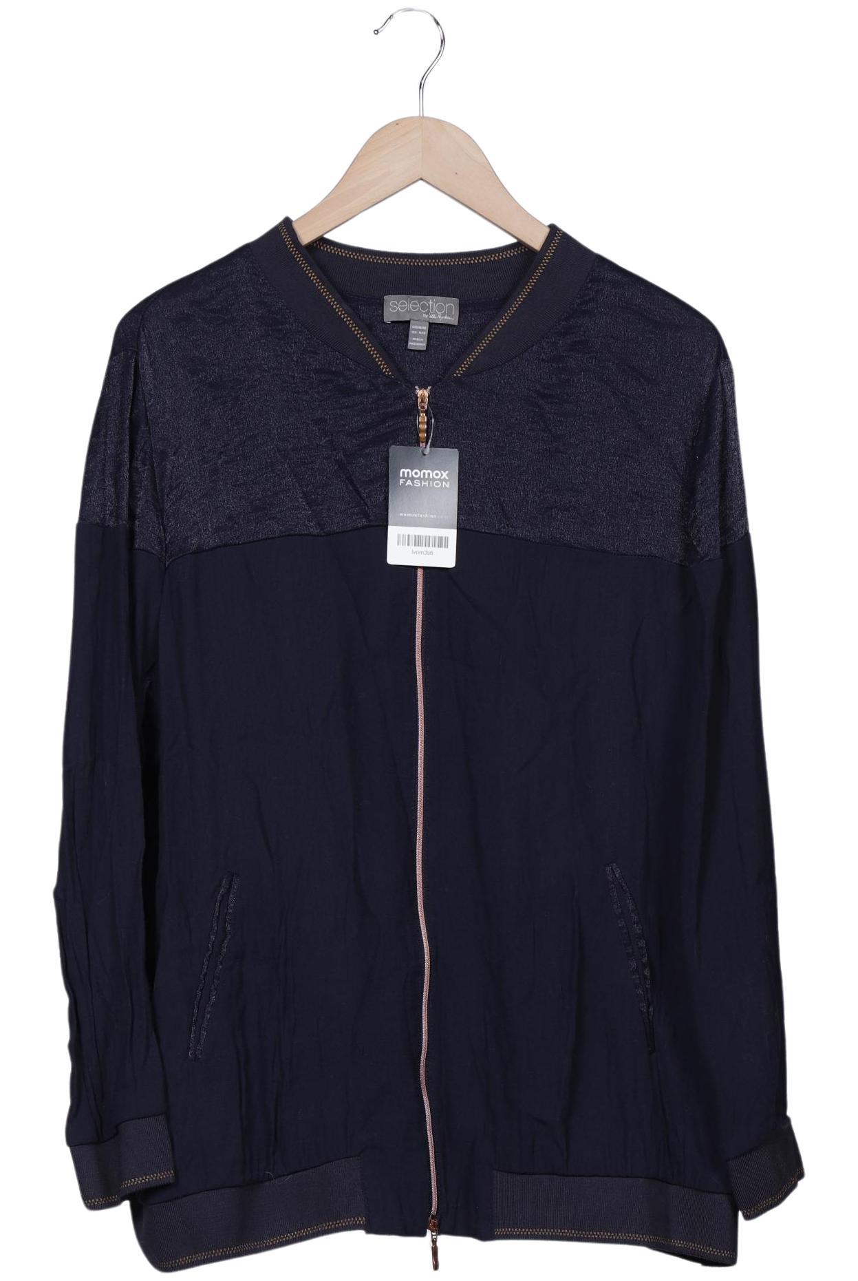 

Selection by Ulla Popken Damen Sweatshirt, marineblau, Gr. 46
