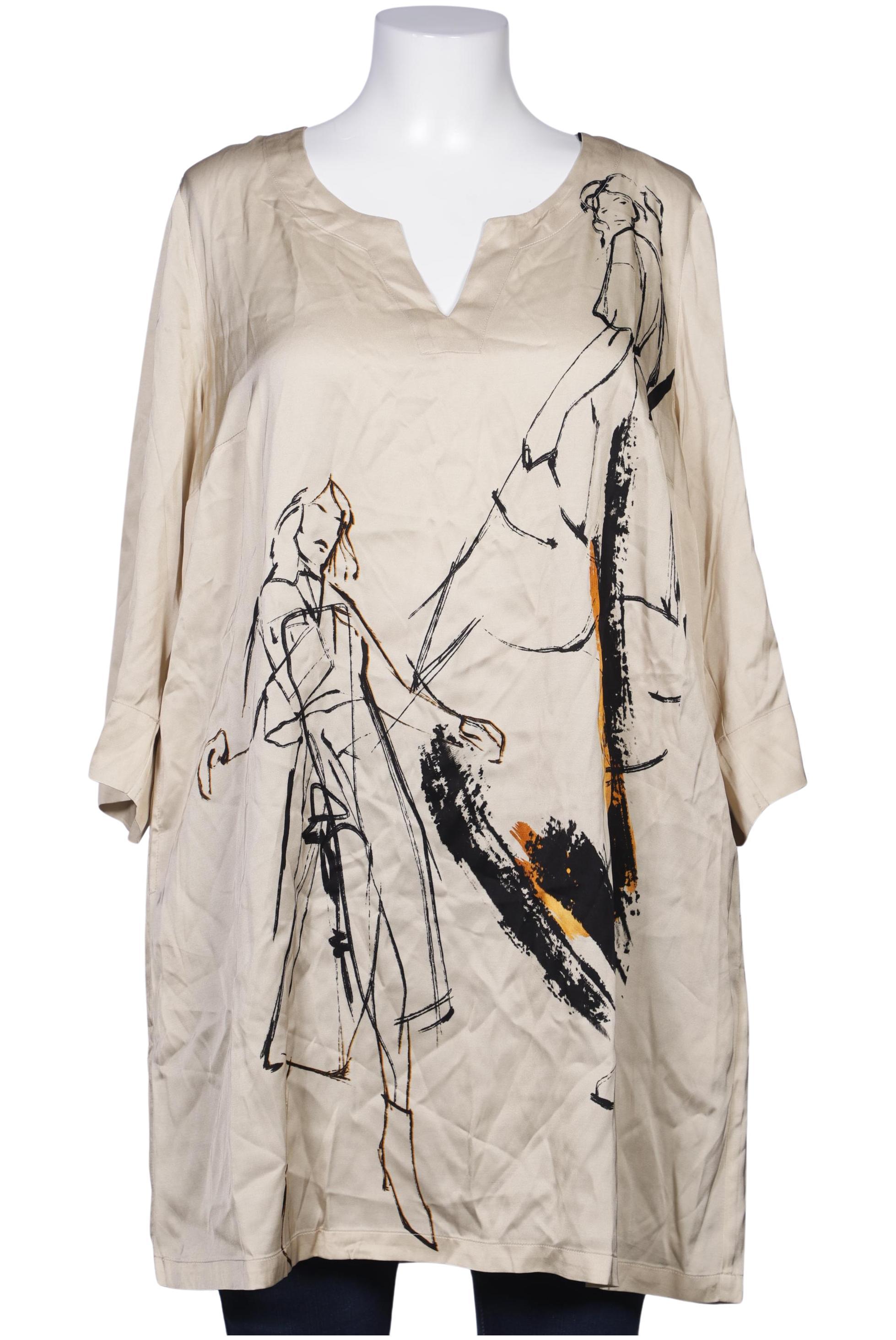 

Selection by Ulla Popken Damen Bluse, cremeweiß, Gr. 42