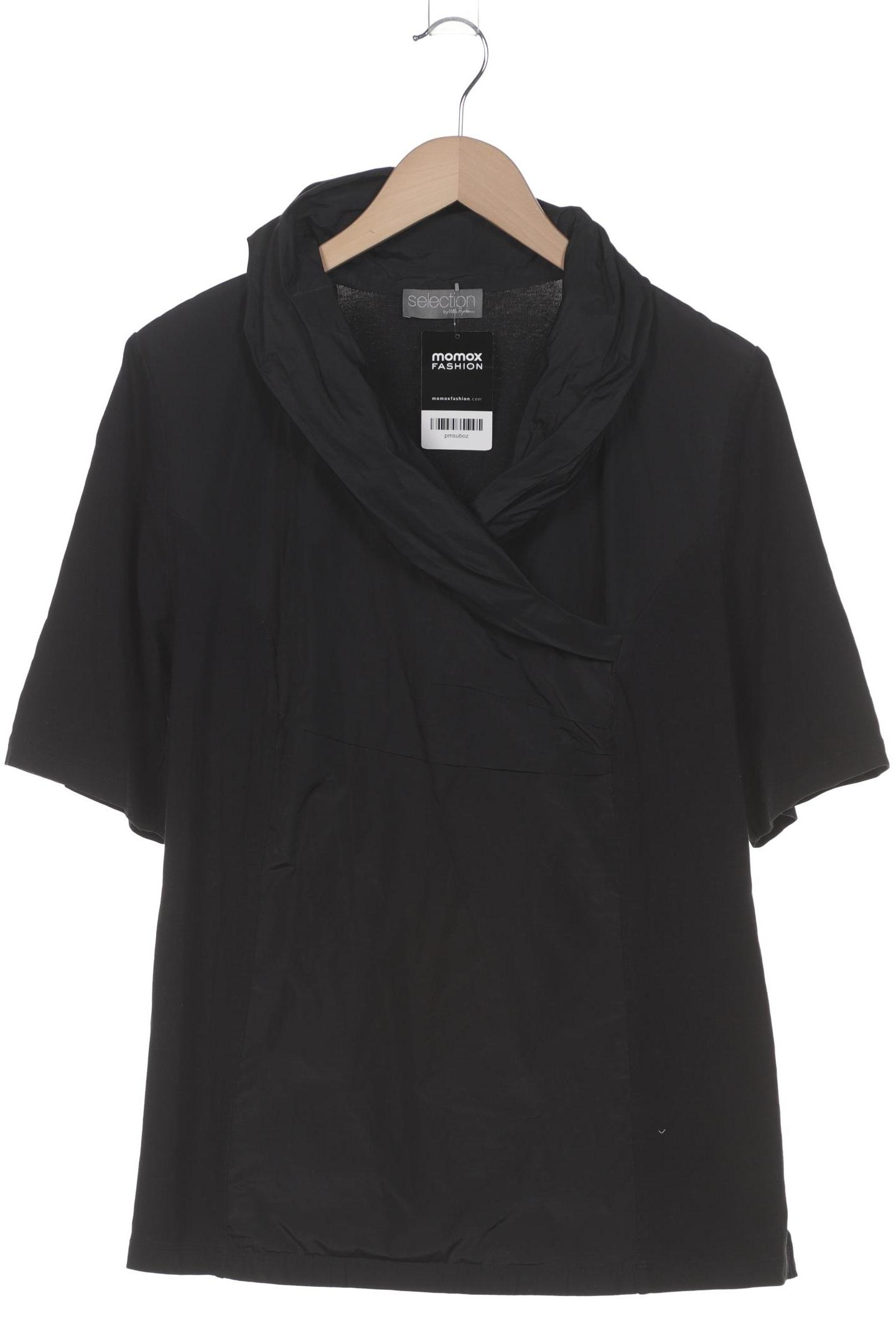 

Selection by Ulla Popken Damen T-Shirt, schwarz, Gr. 46