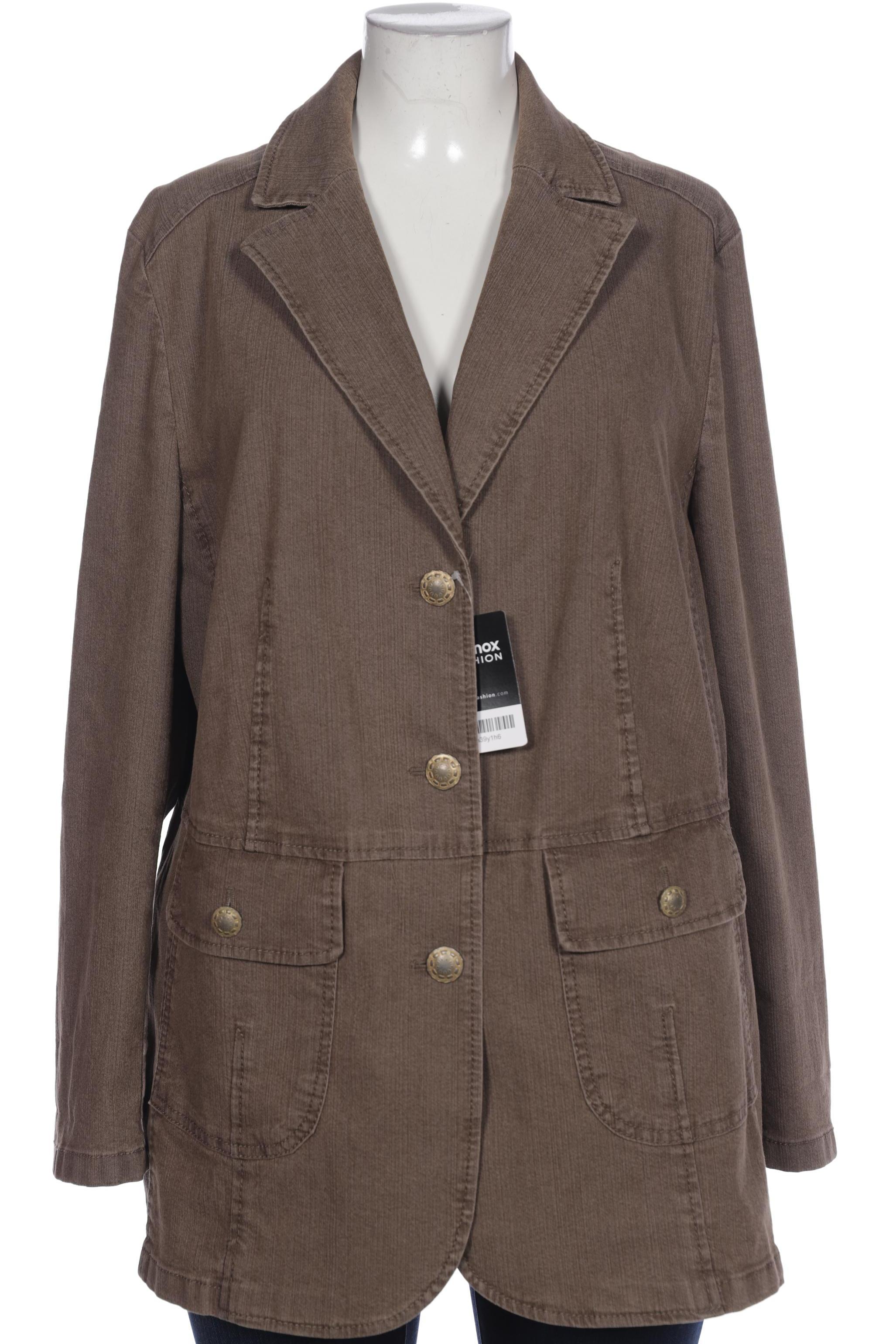 

Selection by Ulla Popken Damen Blazer, braun, Gr. 50