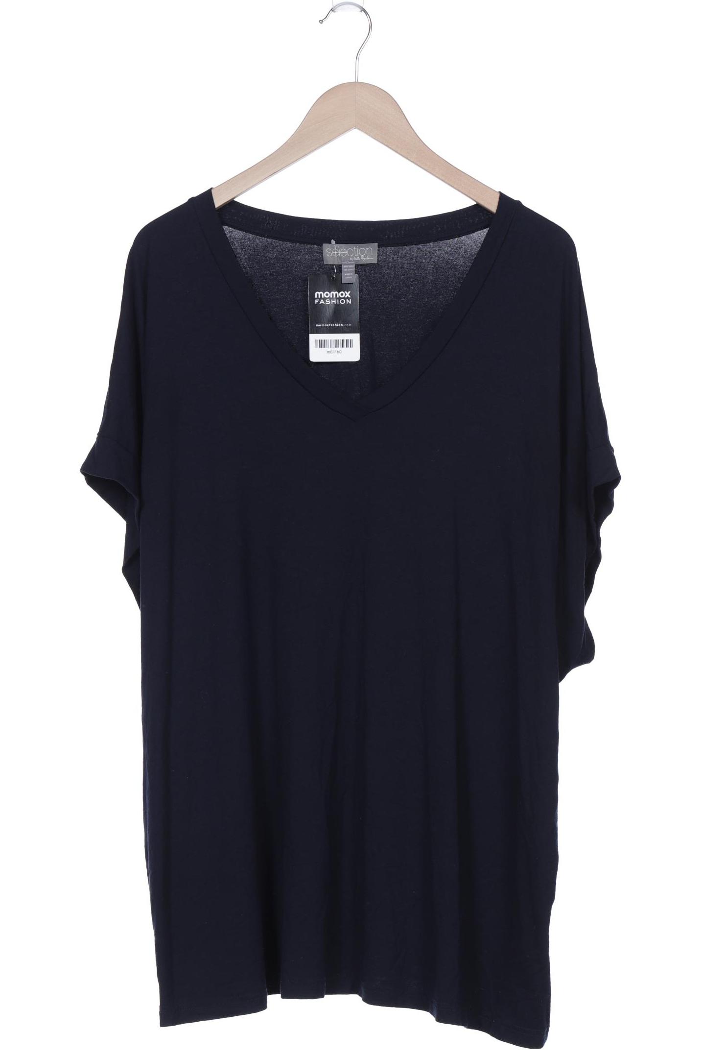 

Selection by Ulla Popken Damen T-Shirt, marineblau, Gr. 50