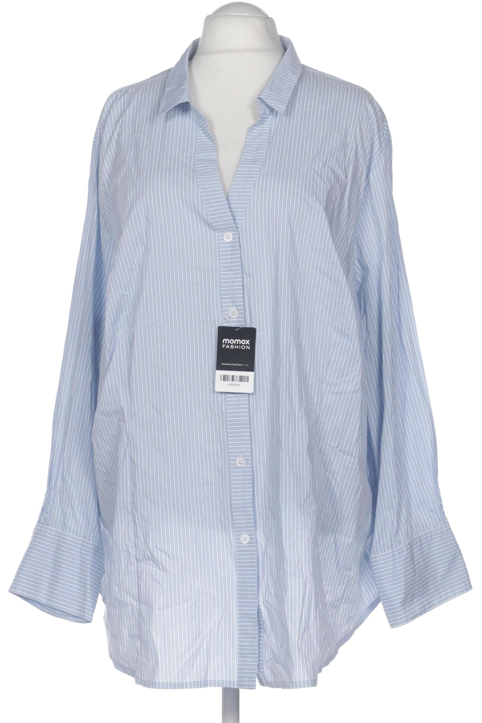 

Selection by Ulla Popken Damen Bluse, blau, Gr. 58