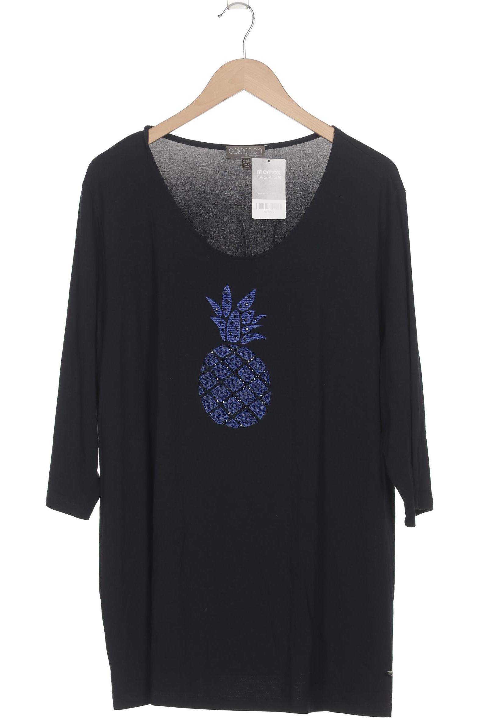 

Selection by Ulla Popken Damen T-Shirt, schwarz, Gr. 50