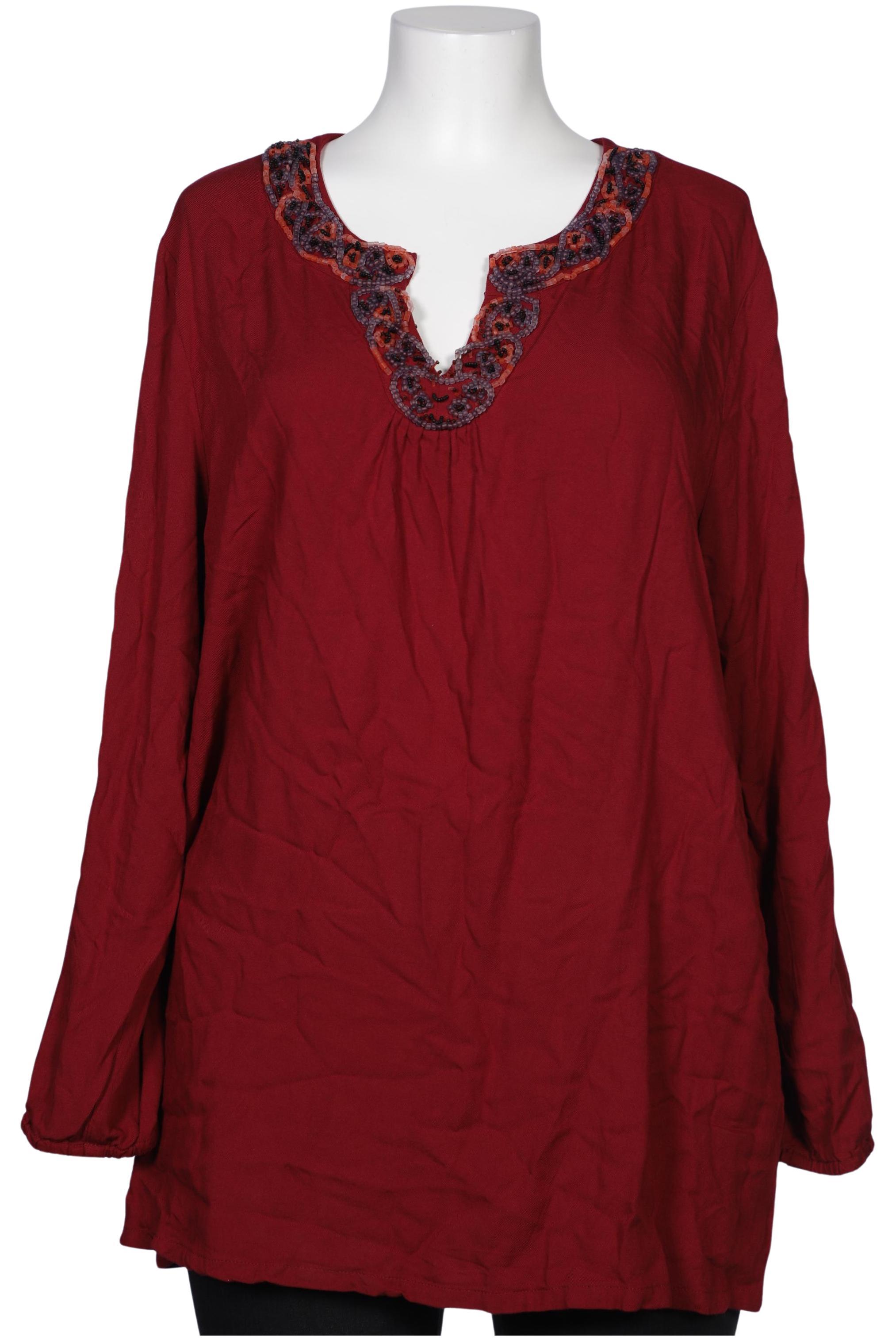 

Selection by Ulla Popken Damen Bluse, rot, Gr. 46