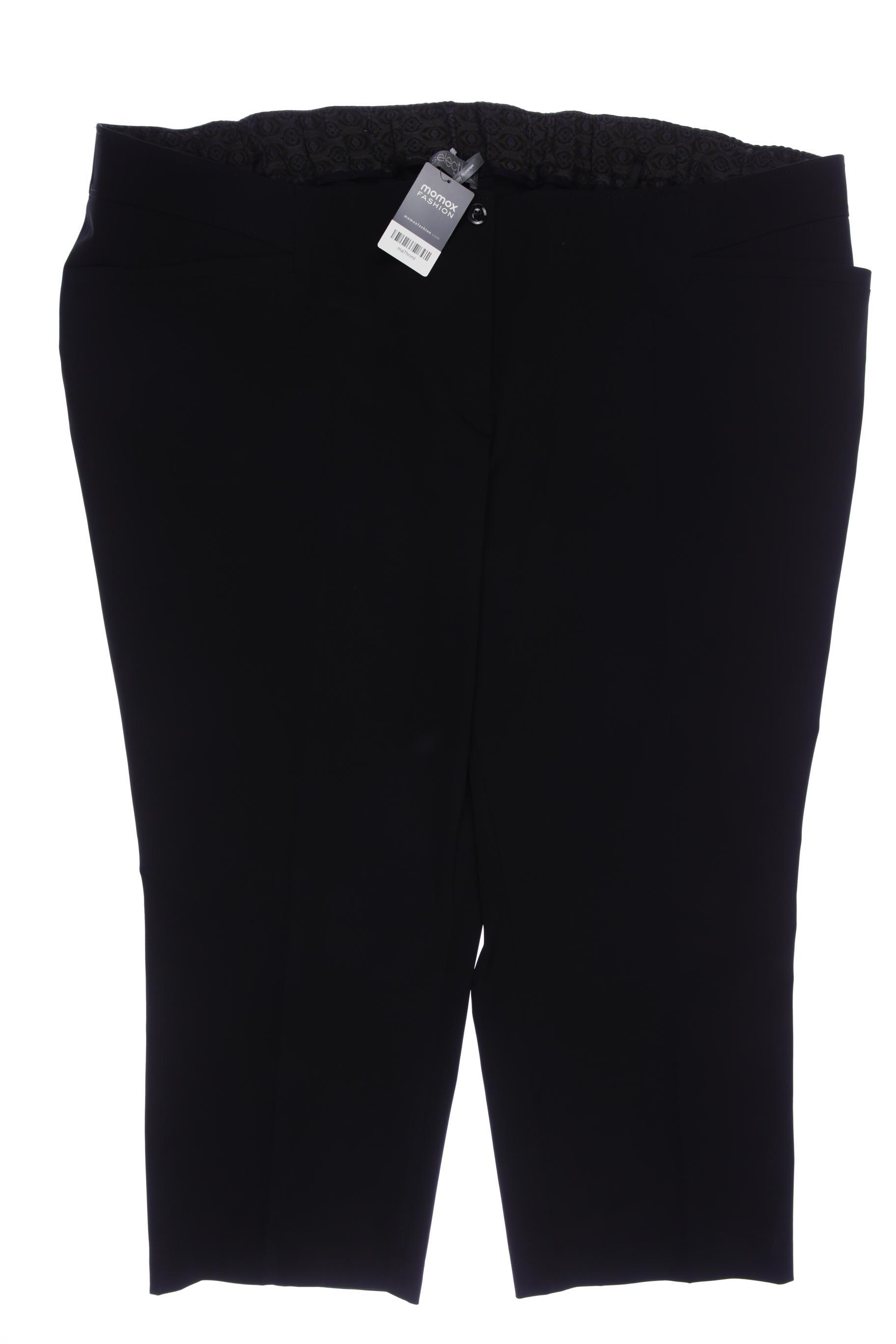 

Selection by Ulla Popken Damen Stoffhose, schwarz, Gr. 60