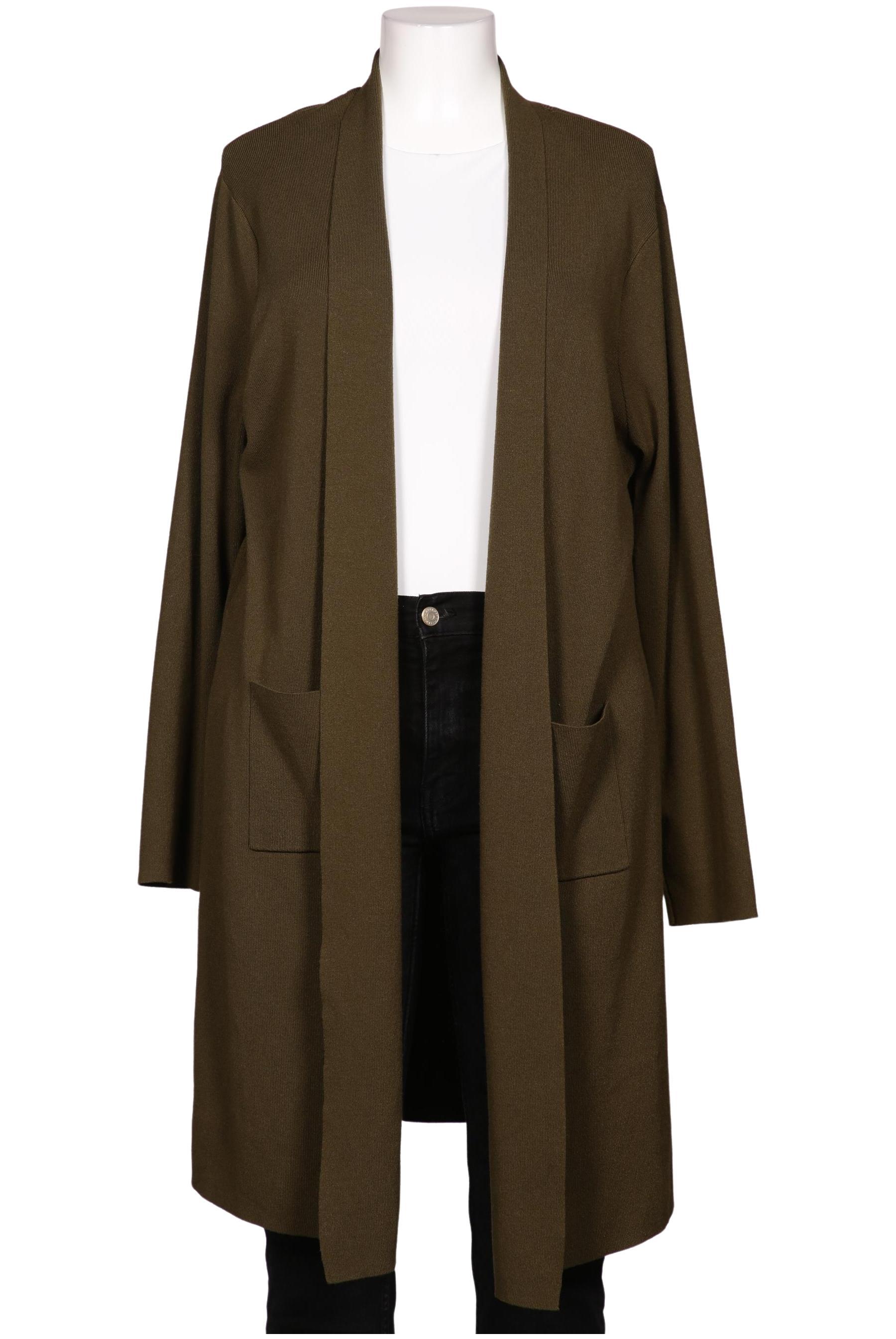 

Selection by Ulla Popken Damen Strickjacke, grün, Gr. 46