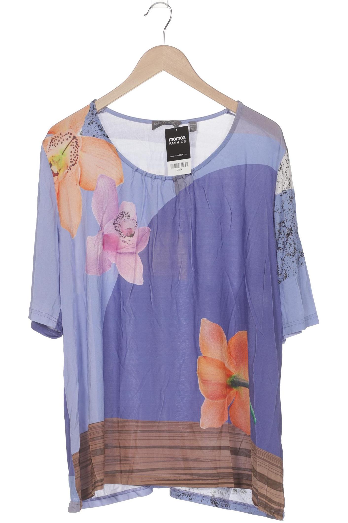 

Selection by Ulla Popken Damen T-Shirt, flieder, Gr. 46