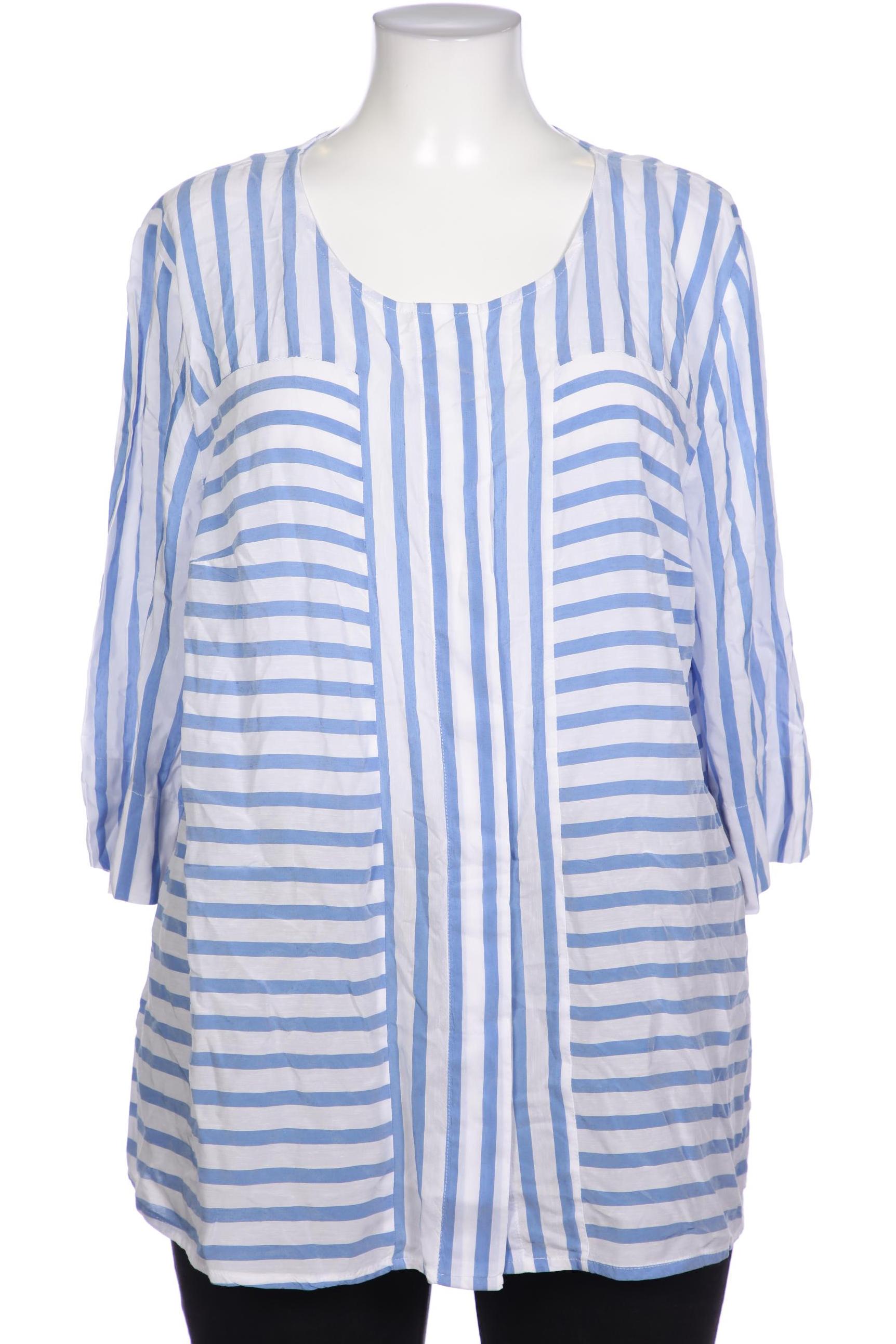 

Selection by Ulla Popken Damen Bluse, blau, Gr. 46