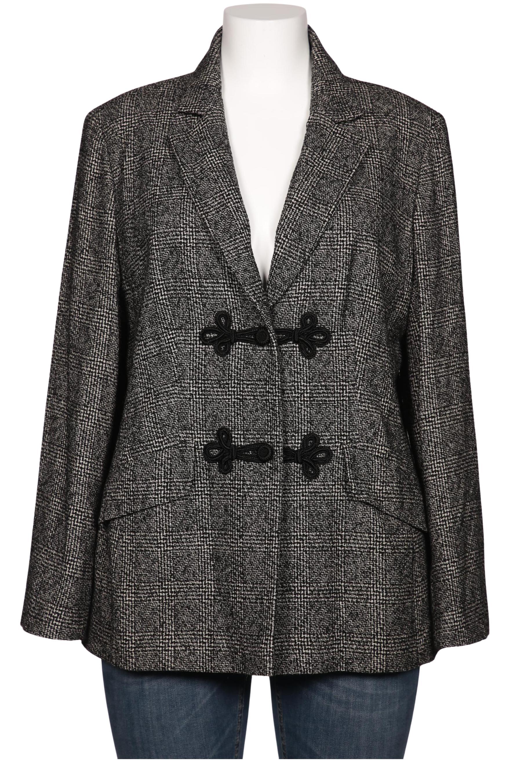 

Selection by Ulla Popken Damen Blazer, grau, Gr. 46