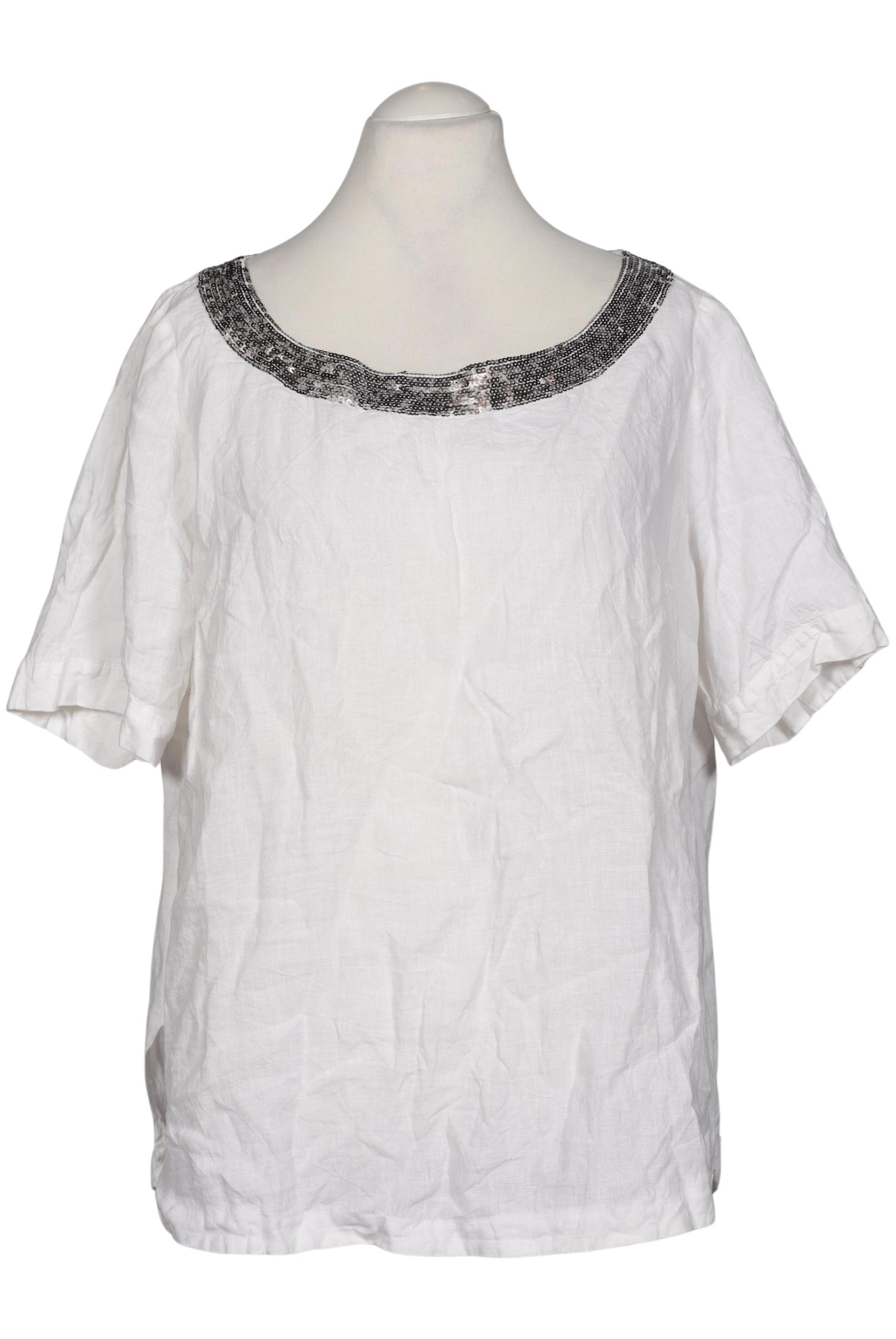 

Selection by Ulla Popken Damen Bluse, weiß, Gr. 42