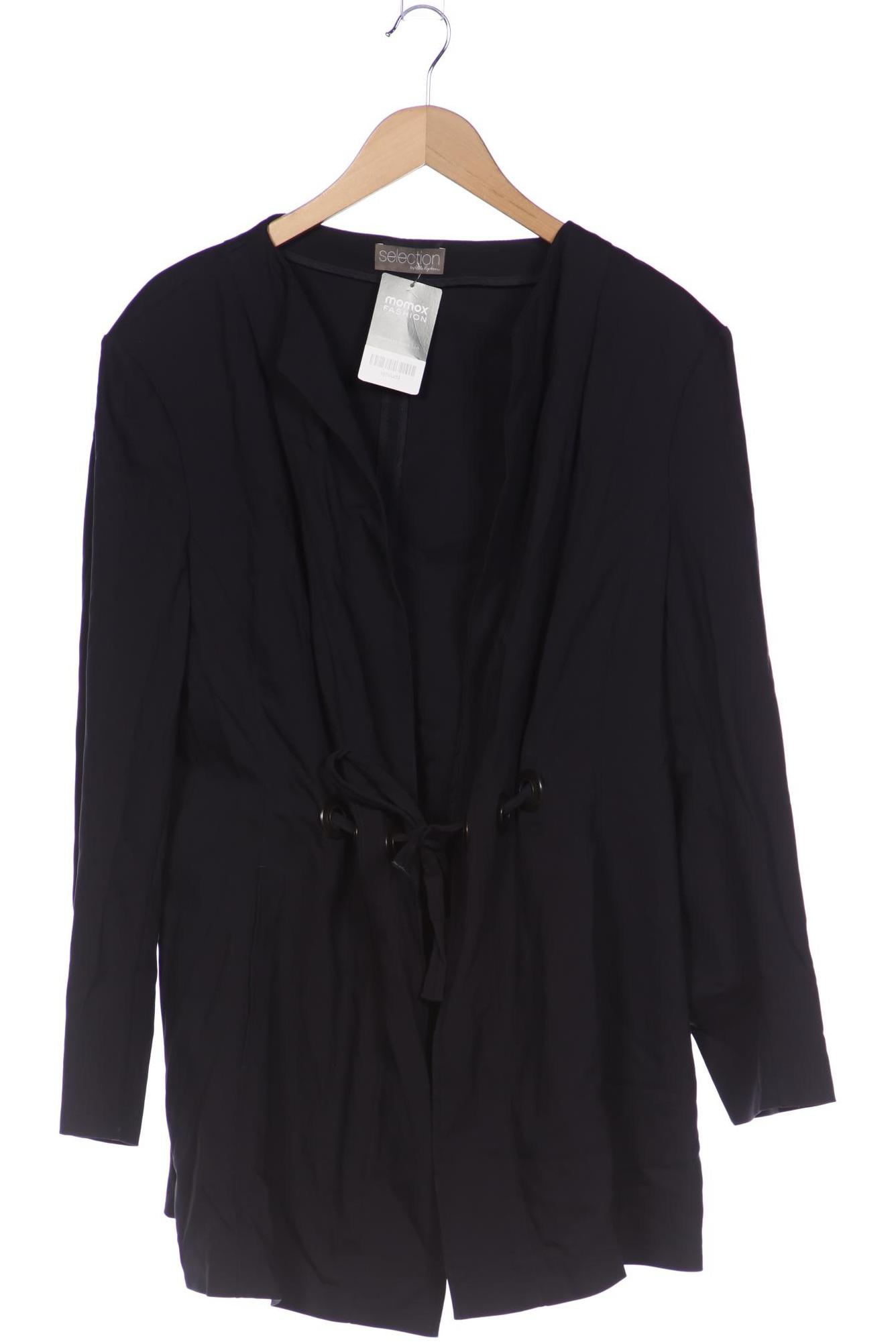 

Selection by Ulla Popken Damen Strickjacke, marineblau, Gr. 52