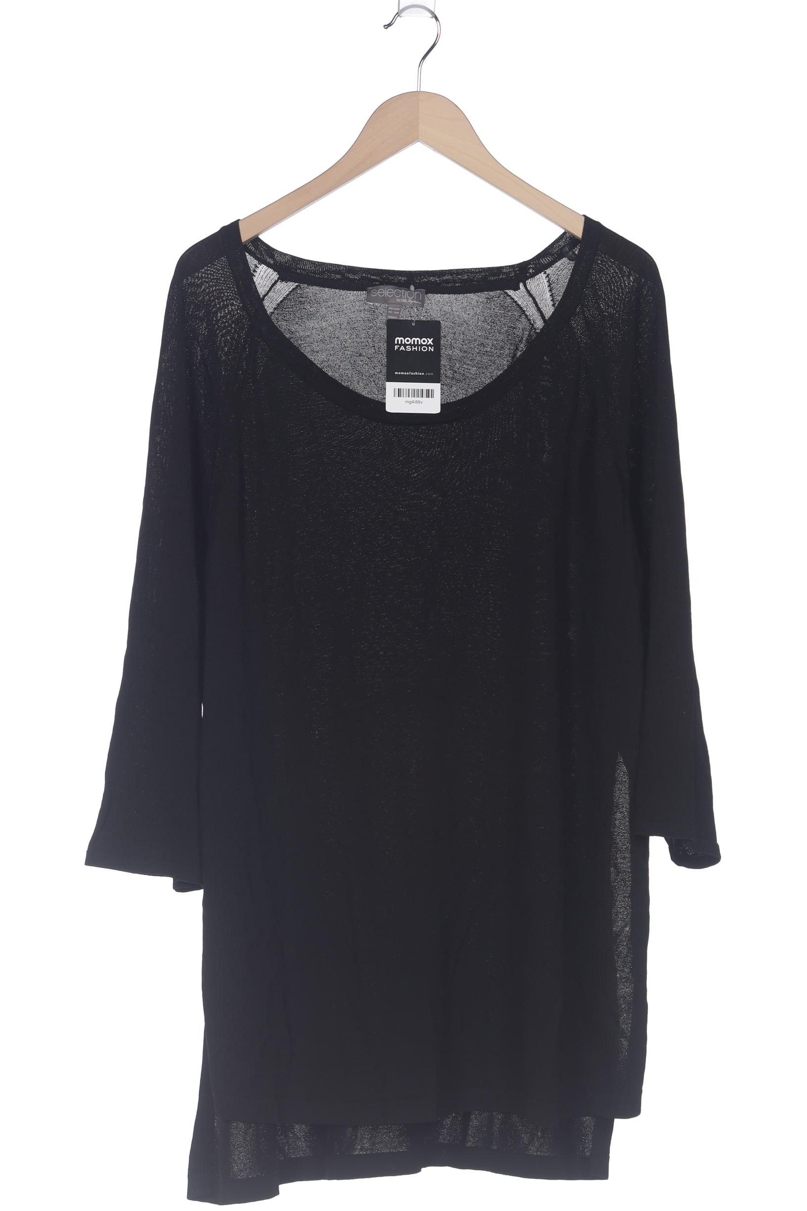 

Selection by Ulla Popken Damen Pullover, schwarz, Gr. 46