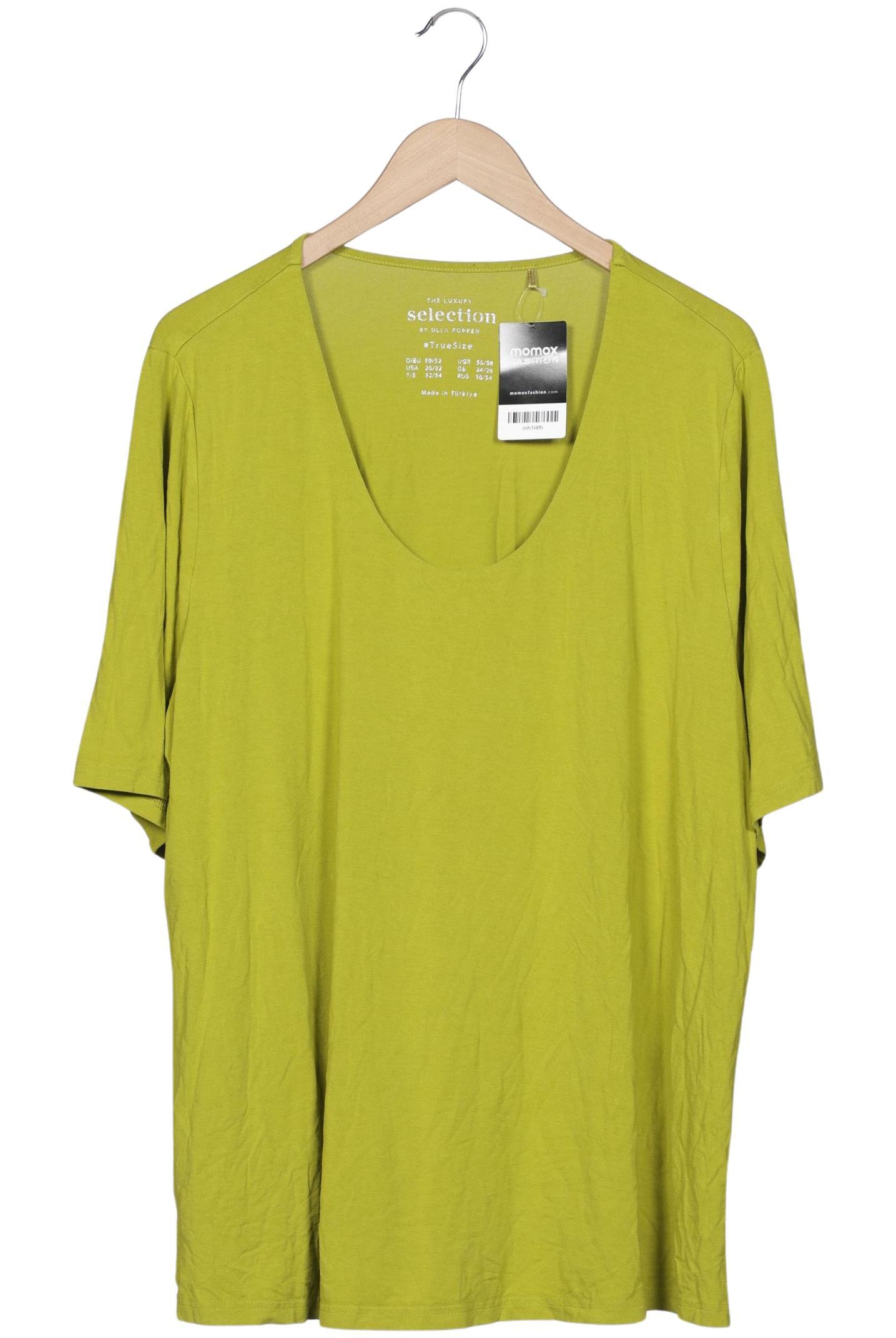 

Selection by Ulla Popken Damen T-Shirt, hellgrün, Gr. 50