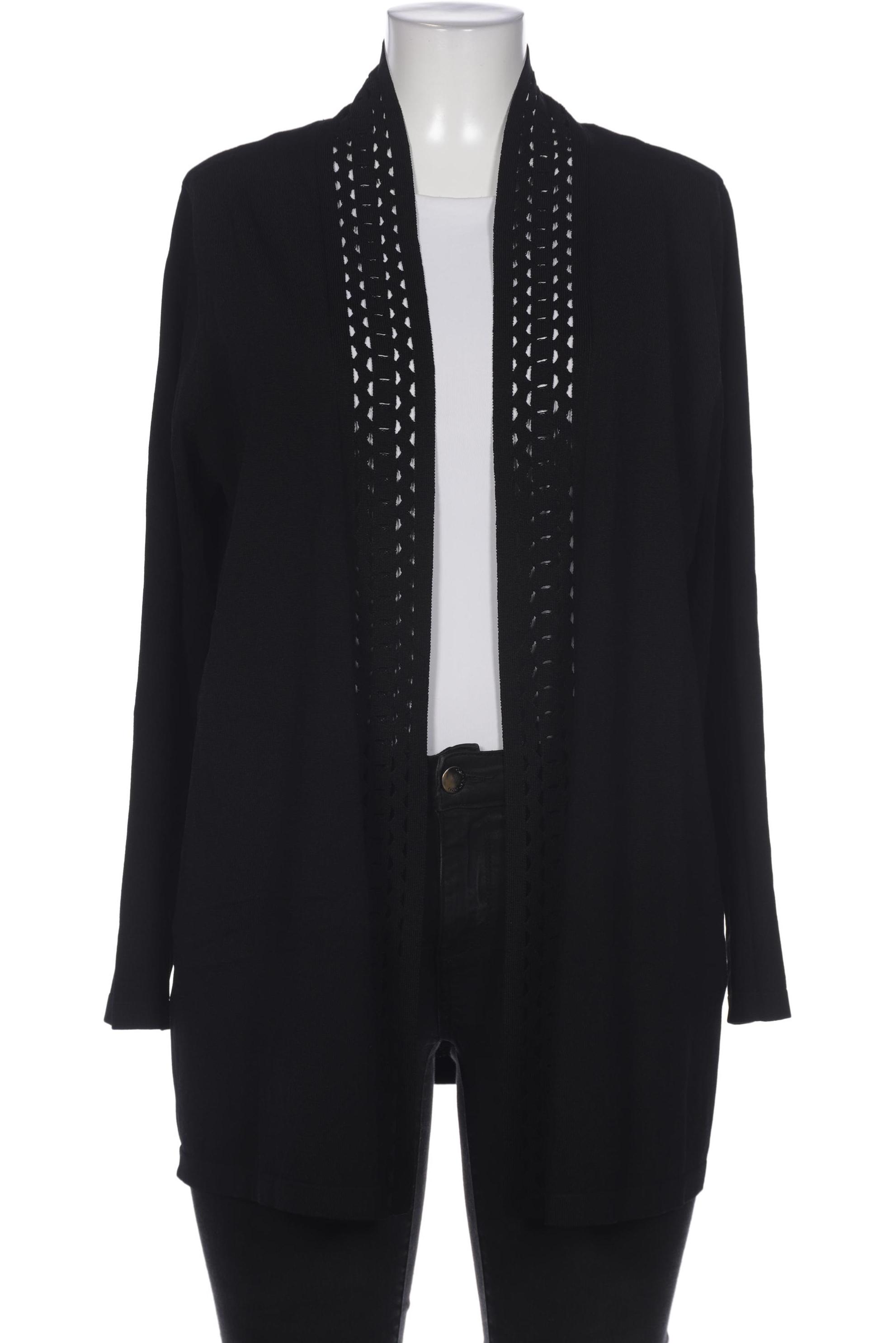 

Selection by Ulla Popken Damen Strickjacke, schwarz, Gr. 46