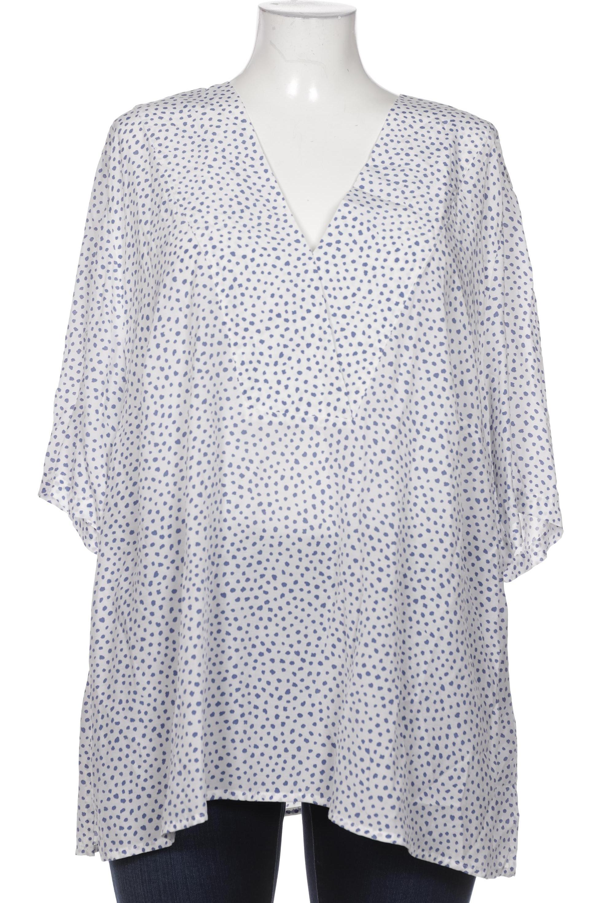 

Selection by Ulla Popken Damen Bluse, weiß, Gr. 50