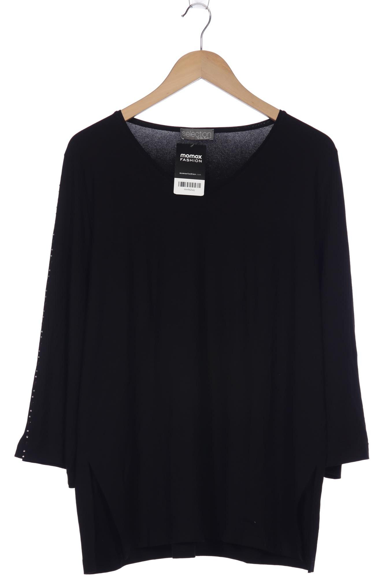 

Selection by Ulla Popken Damen Langarmshirt, schwarz, Gr. 48