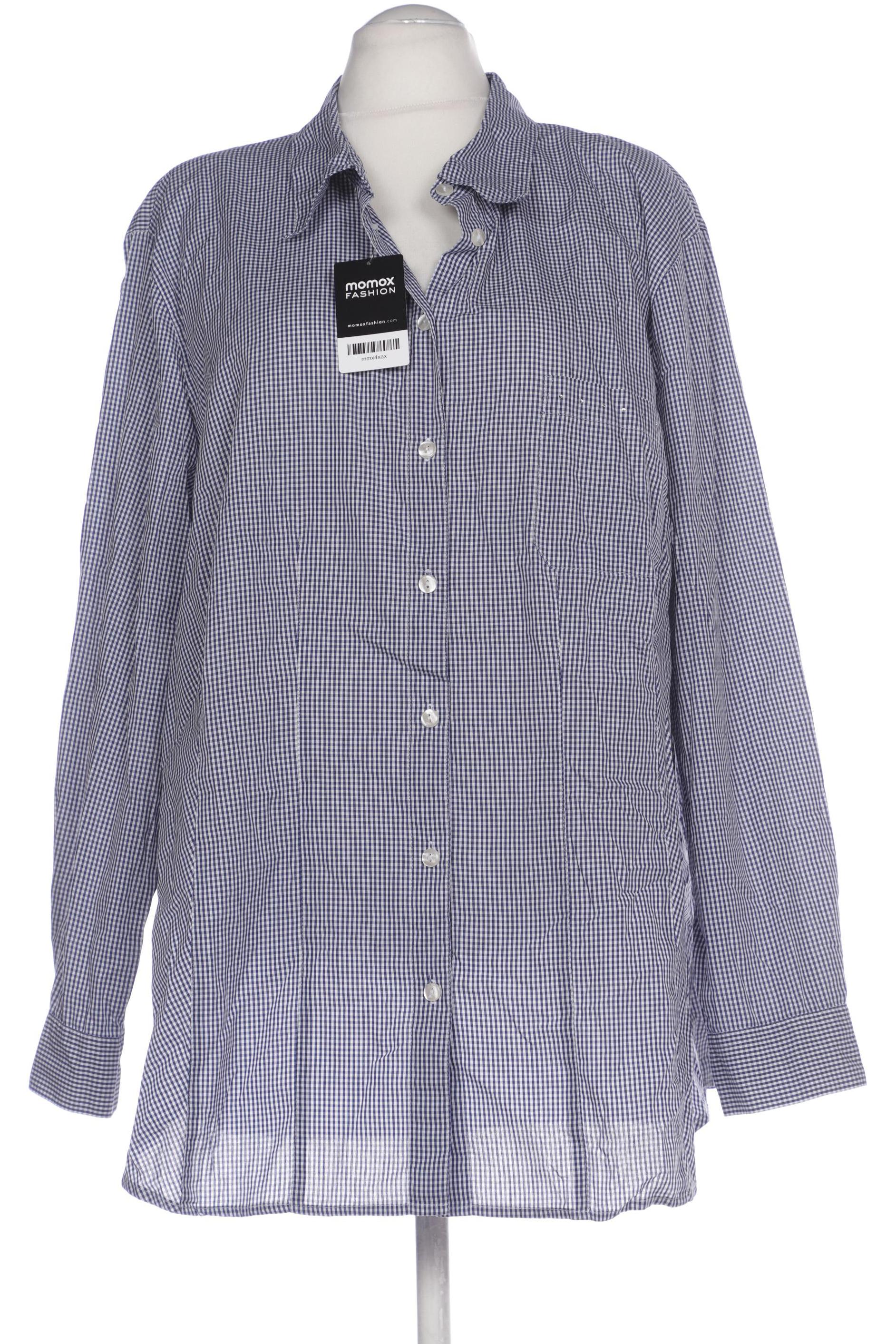

Selection by Ulla Popken Damen Bluse, marineblau, Gr. 54