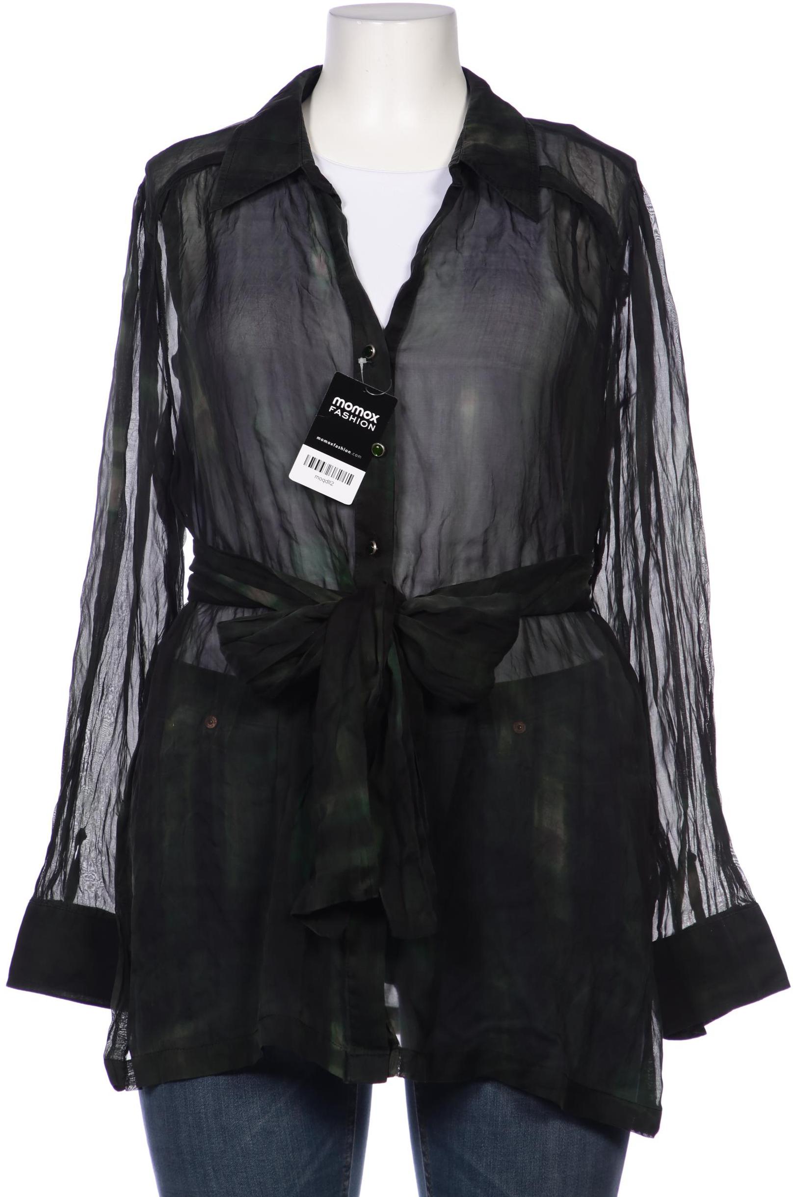 

Selection by Ulla Popken Damen Bluse, grün, Gr. 46