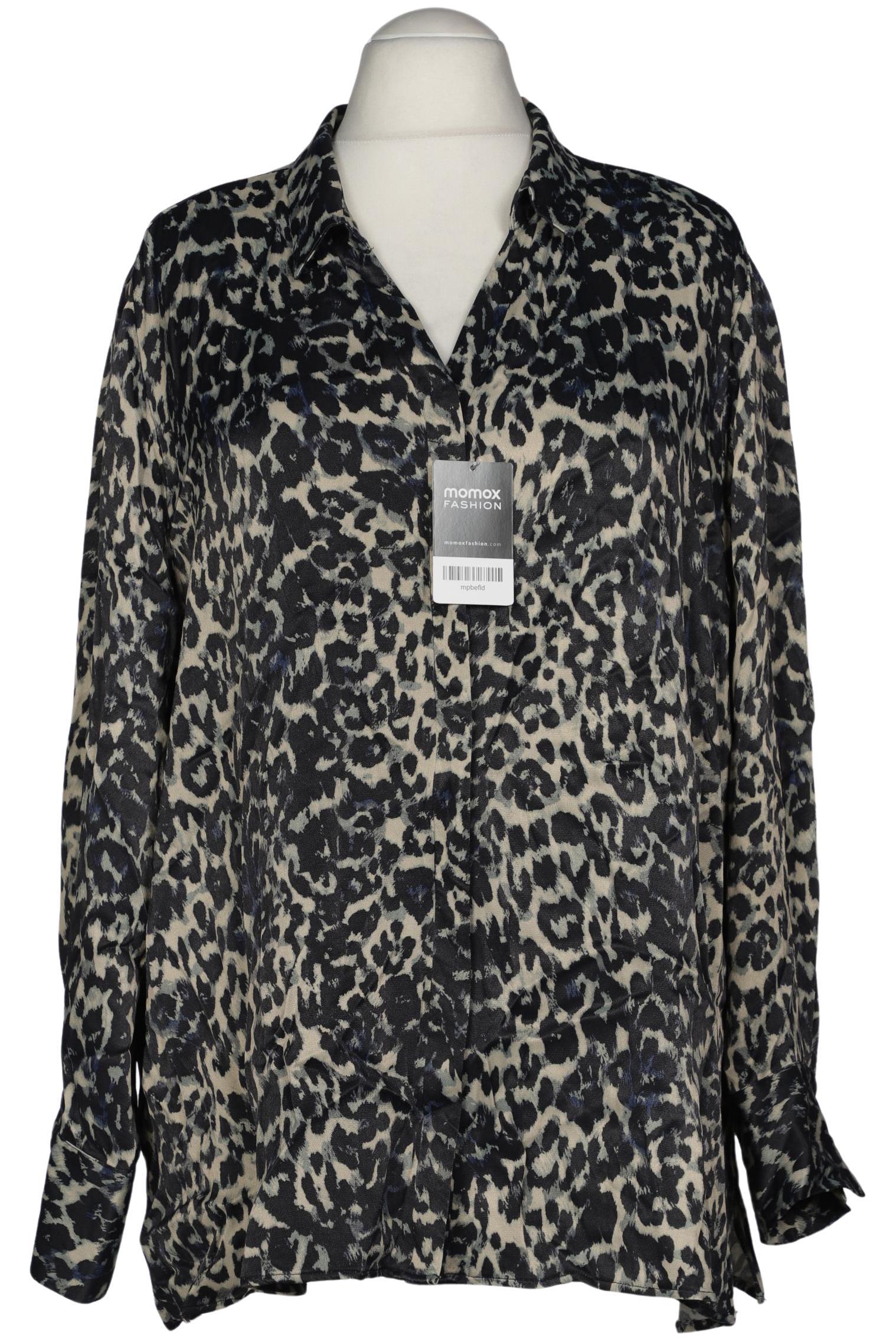

Selection by Ulla Popken Damen Bluse, marineblau, Gr. 54