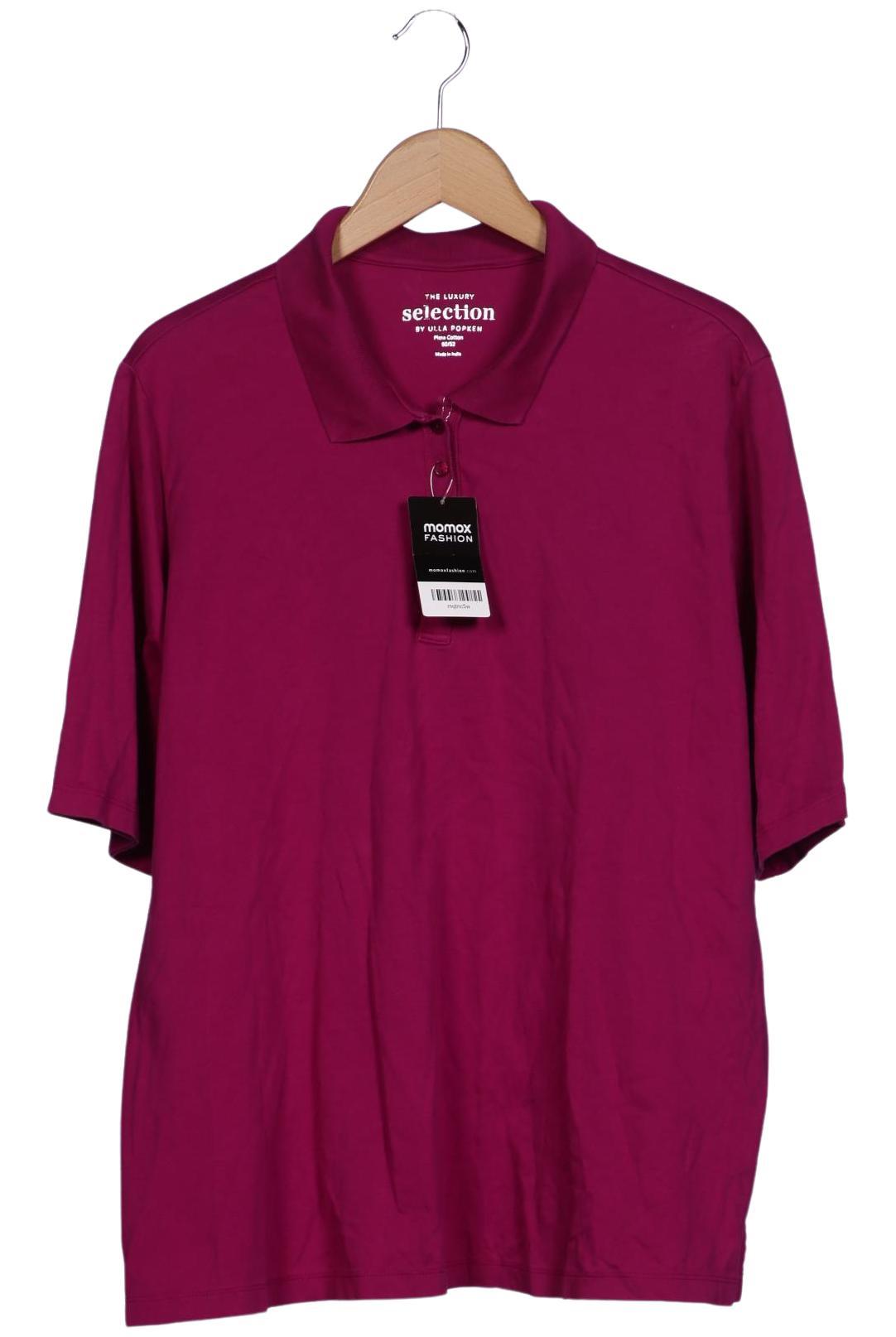 

Selection by Ulla Popken Damen Poloshirt, flieder, Gr. 50