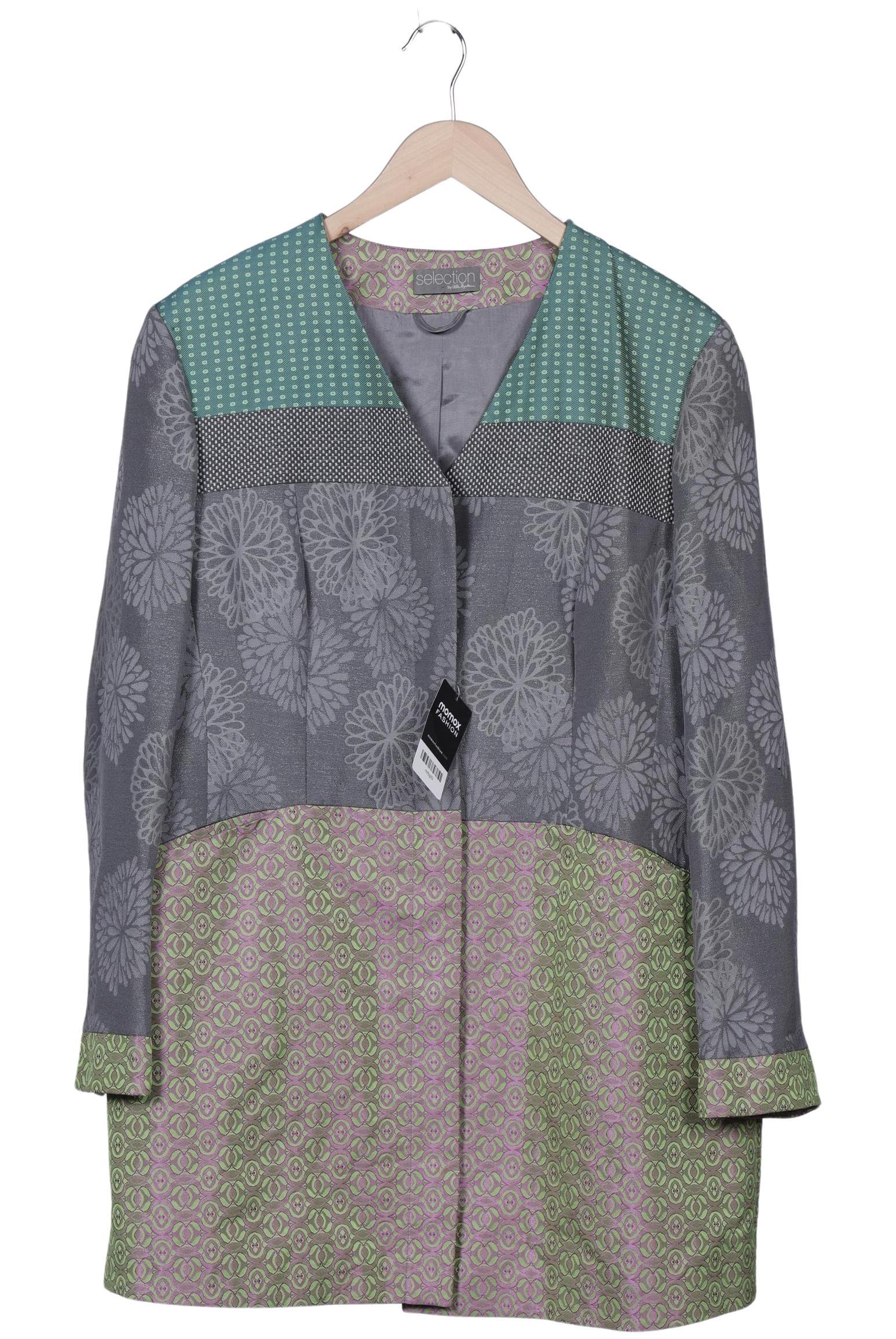 

Selection by Ulla Popken Damen Mantel, mehrfarbig, Gr. 46