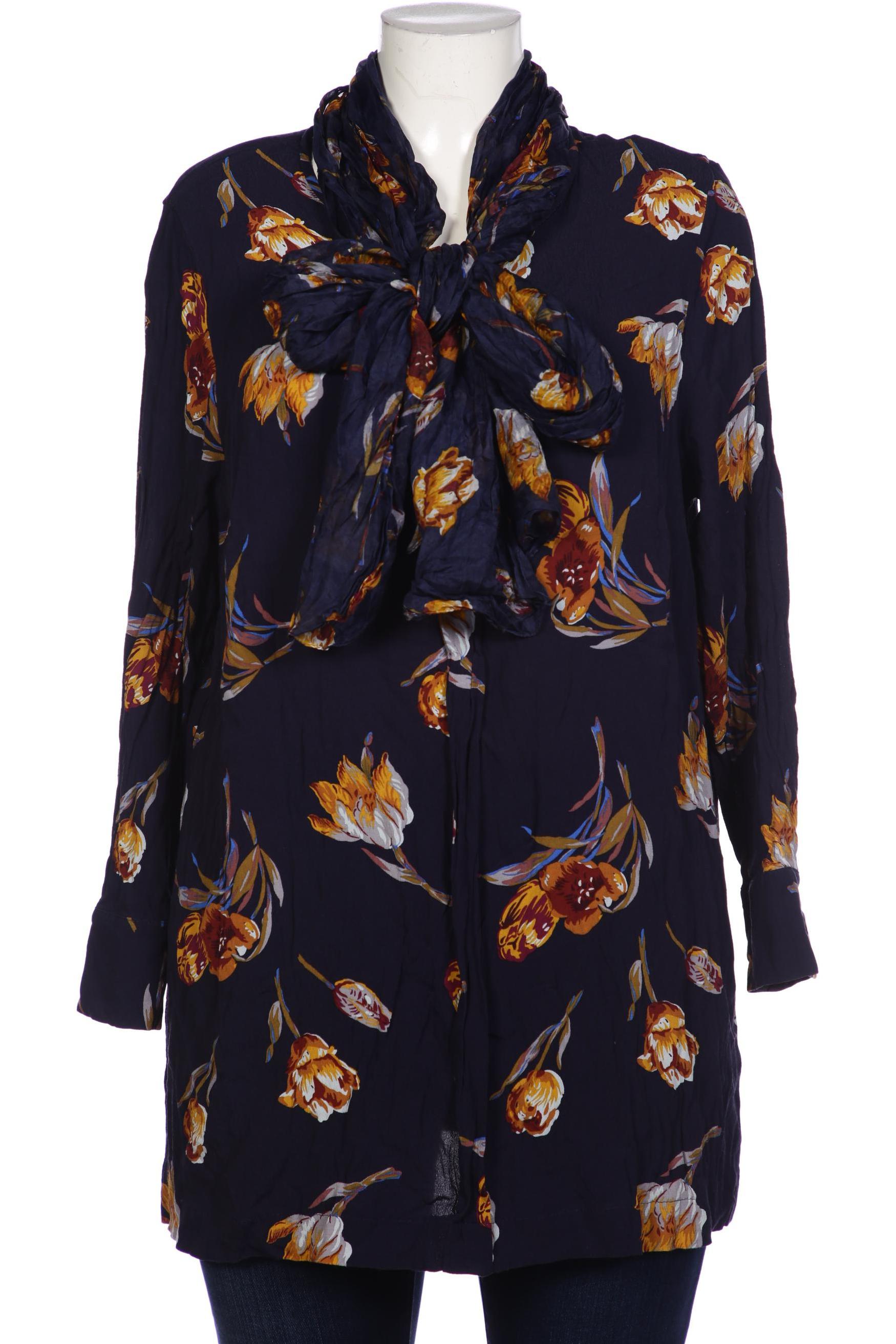 

Selection by Ulla Popken Damen Bluse, marineblau, Gr. 50