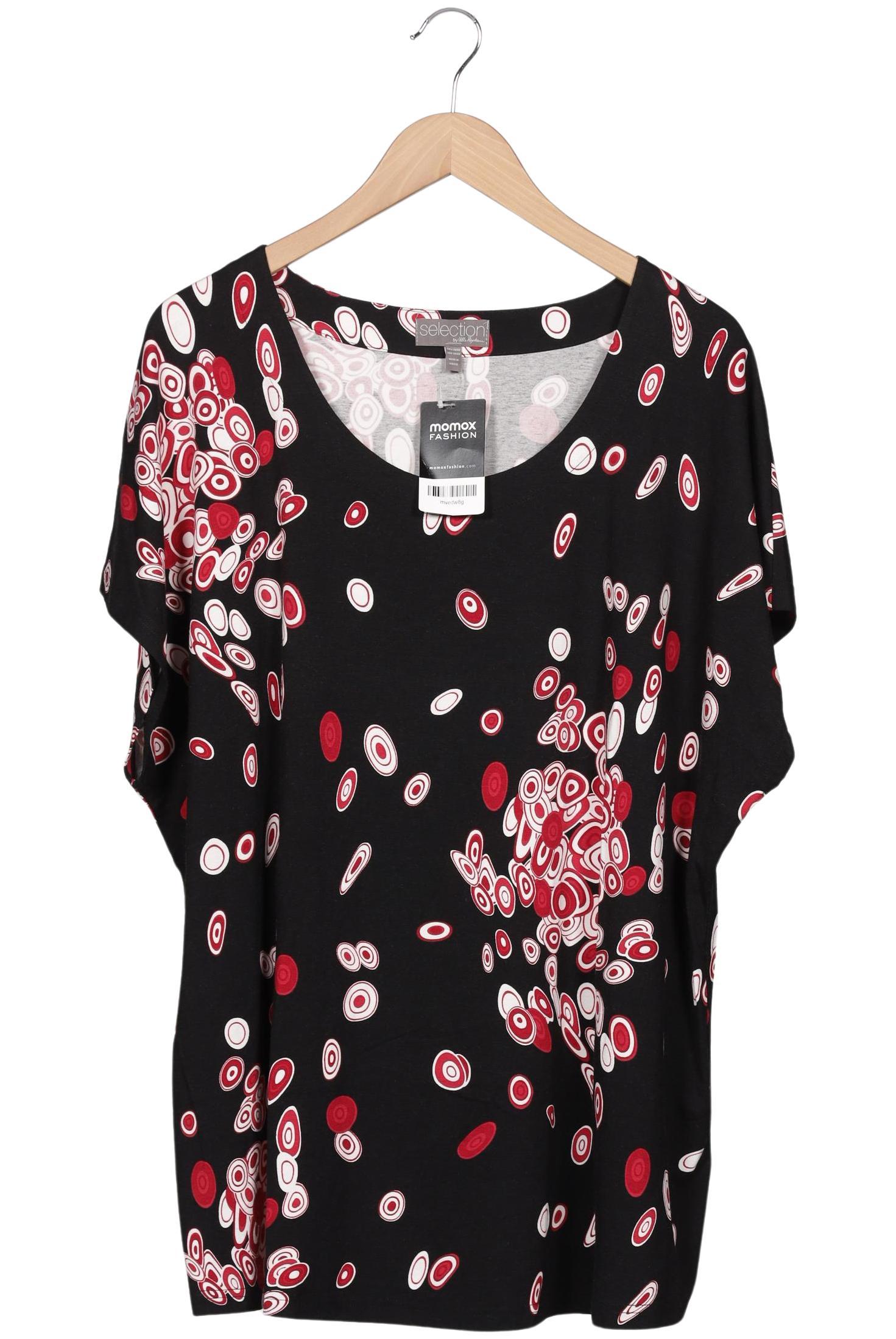 

Selection by Ulla Popken Damen T-Shirt, schwarz, Gr. 50