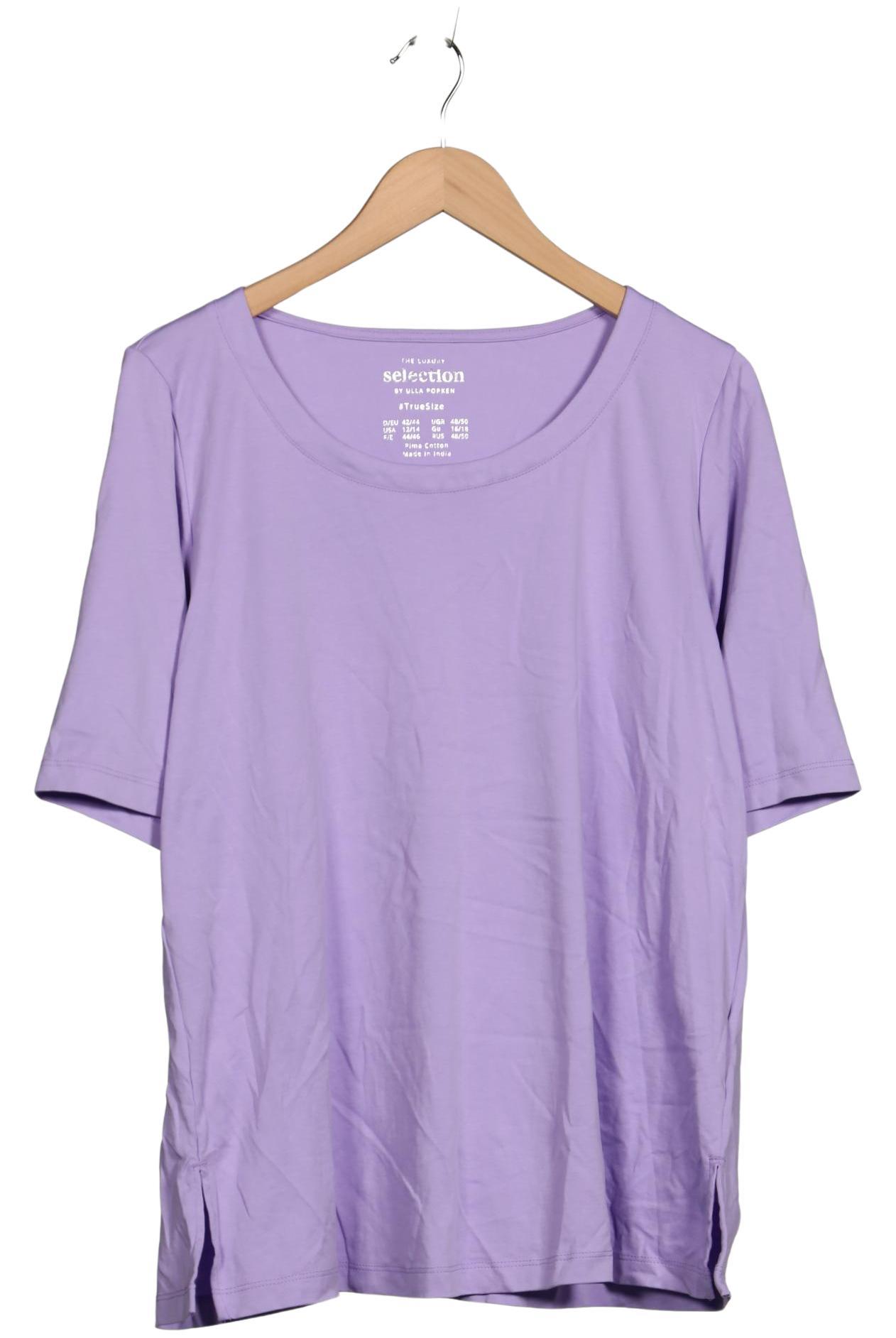 

Selection by Ulla Popken Damen T-Shirt, flieder, Gr. 42