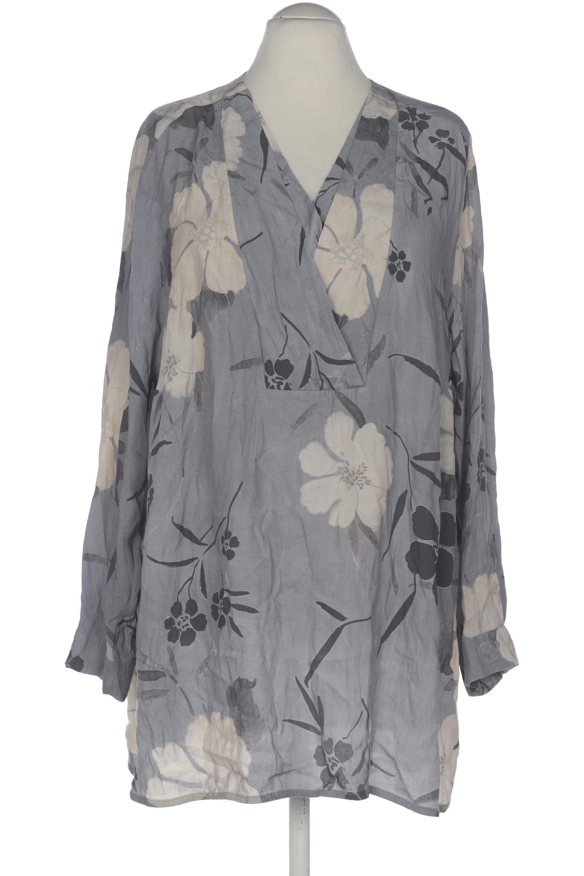 

Selection by Ulla Popken Damen Bluse, grau, Gr. 54