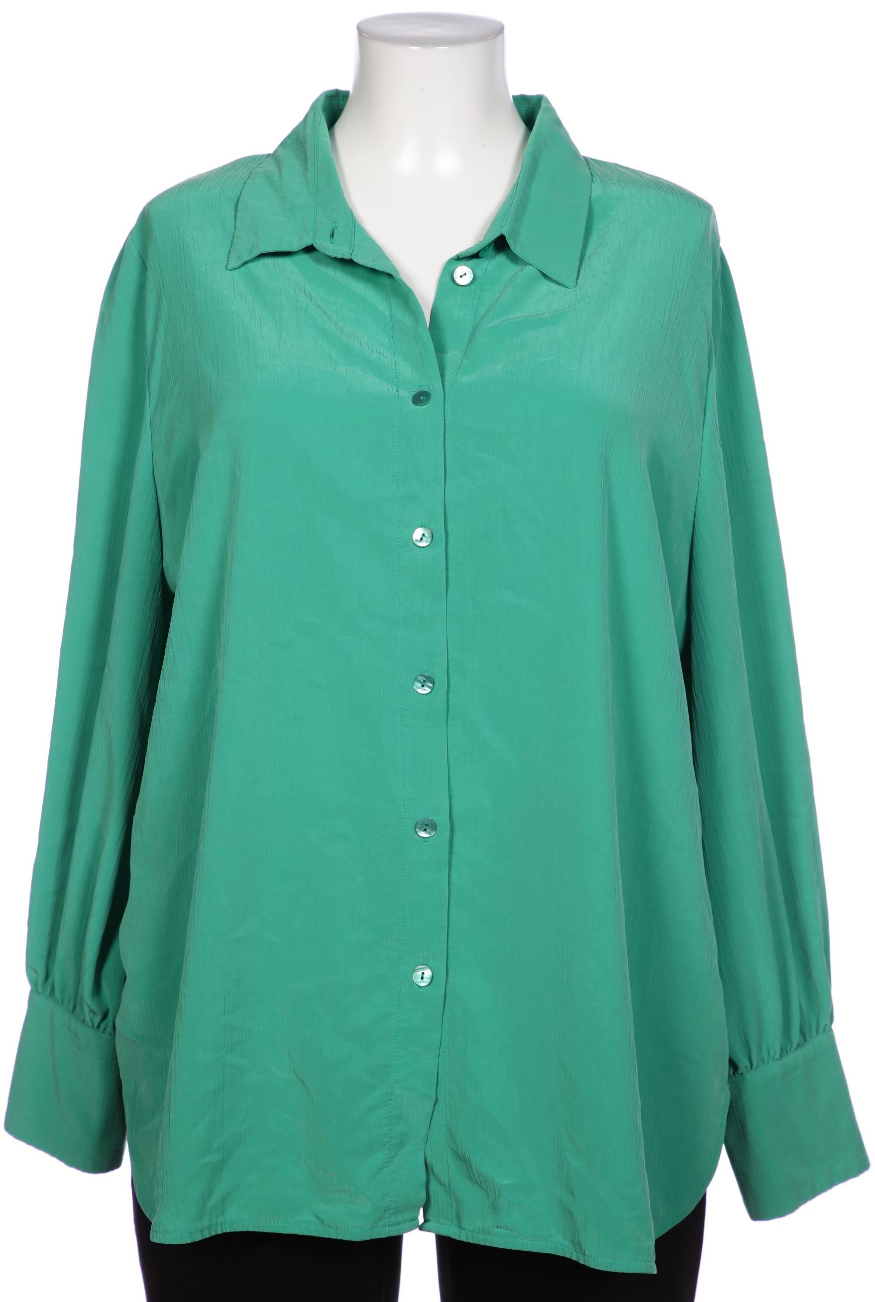 

Selection by Ulla Popken Damen Bluse, grün, Gr. 46