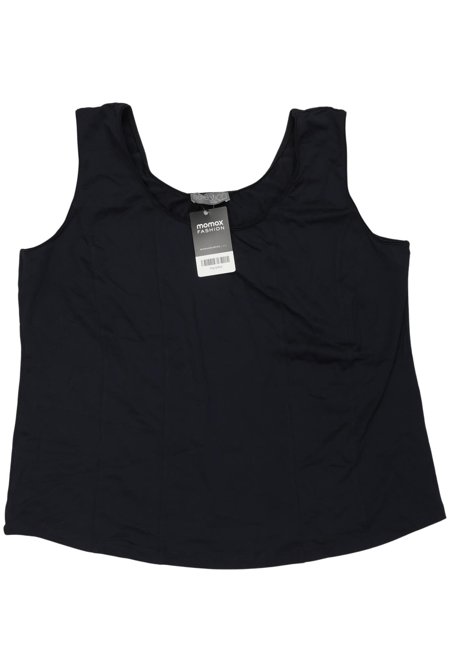 

Selection by Ulla Popken Damen Top, marineblau, Gr. 48