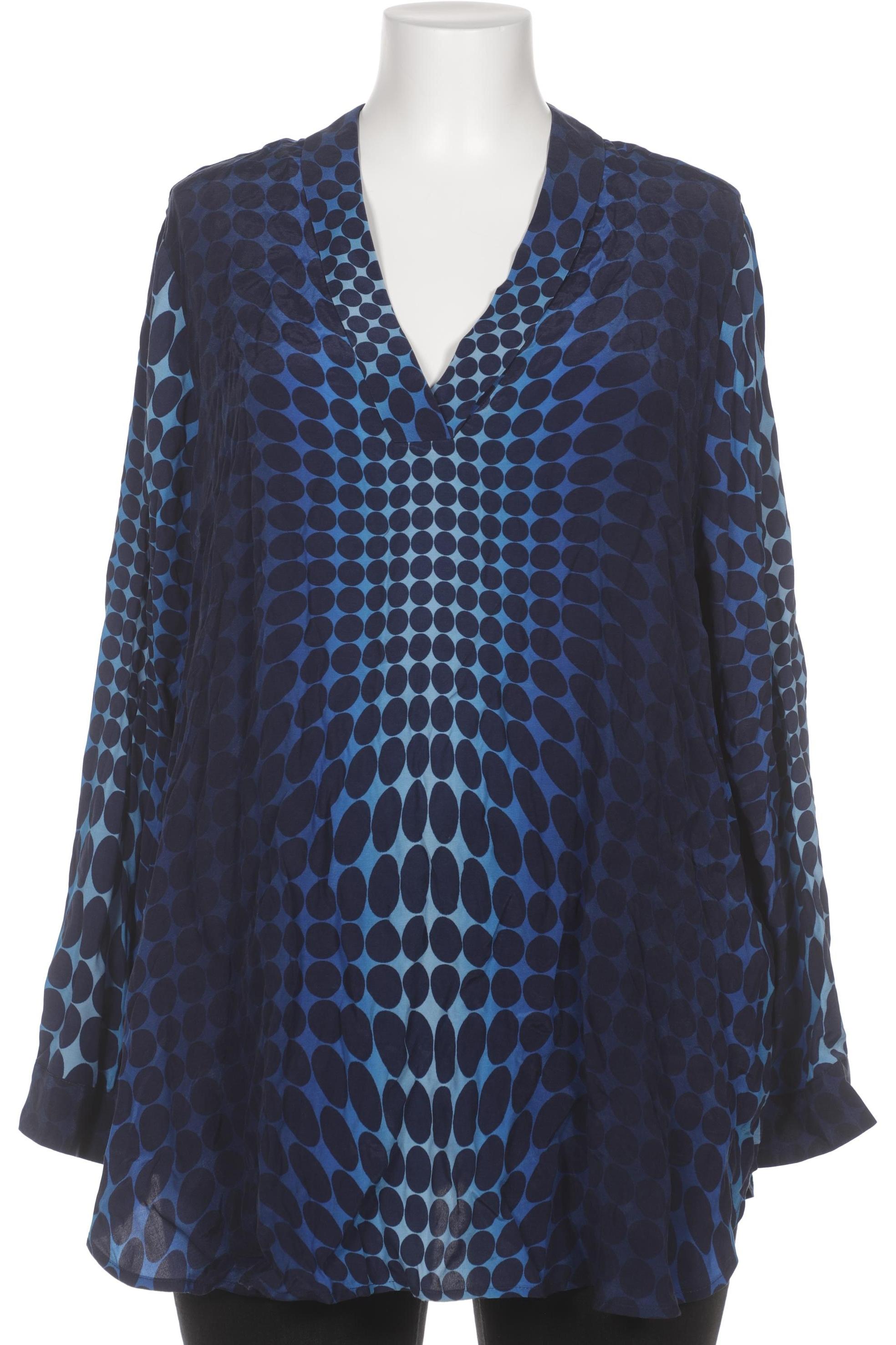 

Selection by Ulla Popken Damen Bluse, marineblau, Gr. 50
