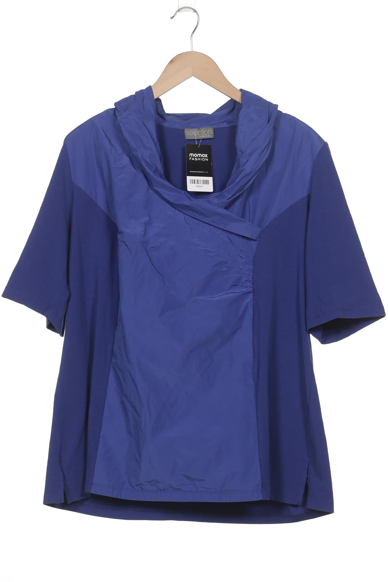 

Selection by Ulla Popken Damen T-Shirt, blau, Gr. 50