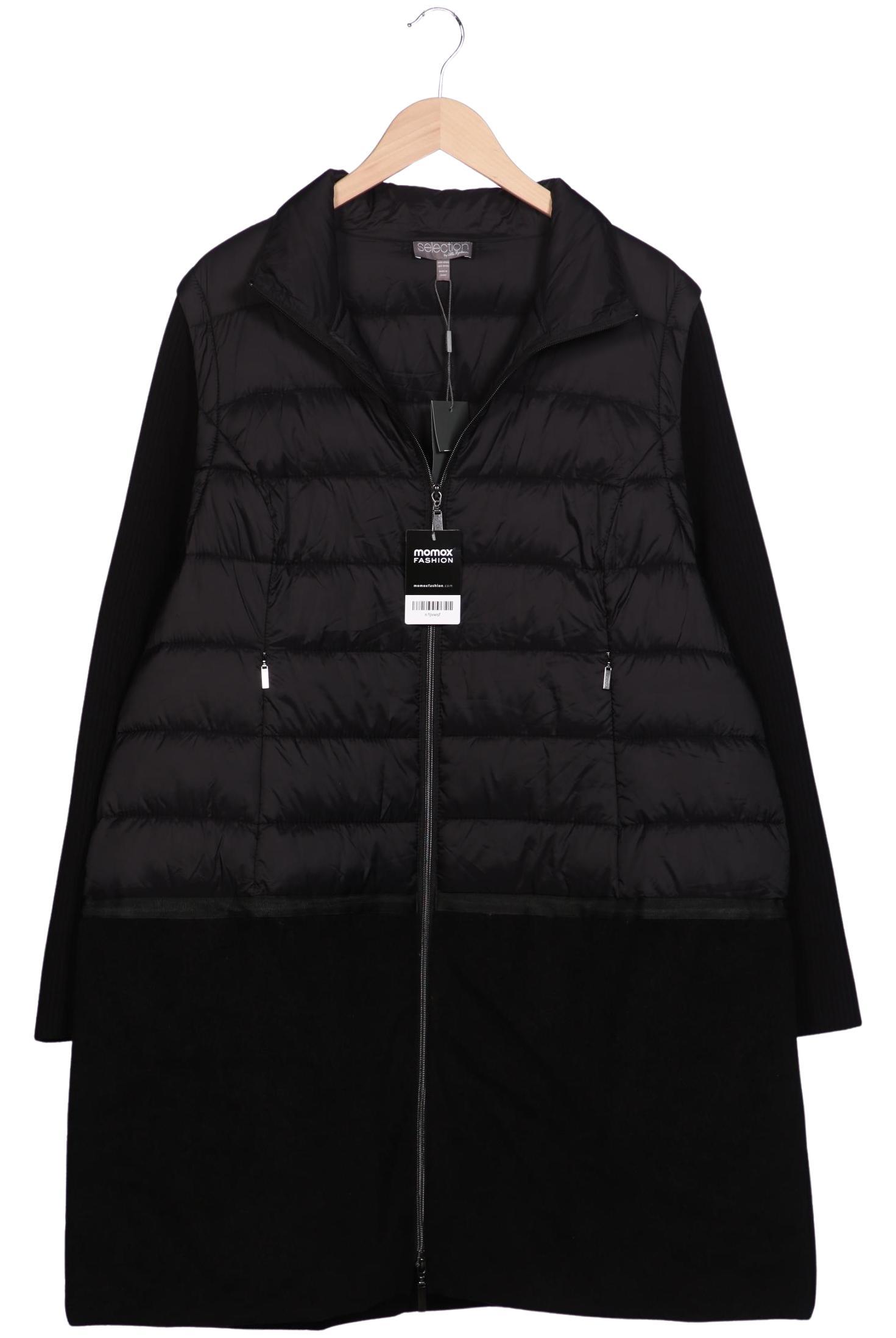 

Selection by Ulla Popken Damen Mantel, schwarz, Gr. 50