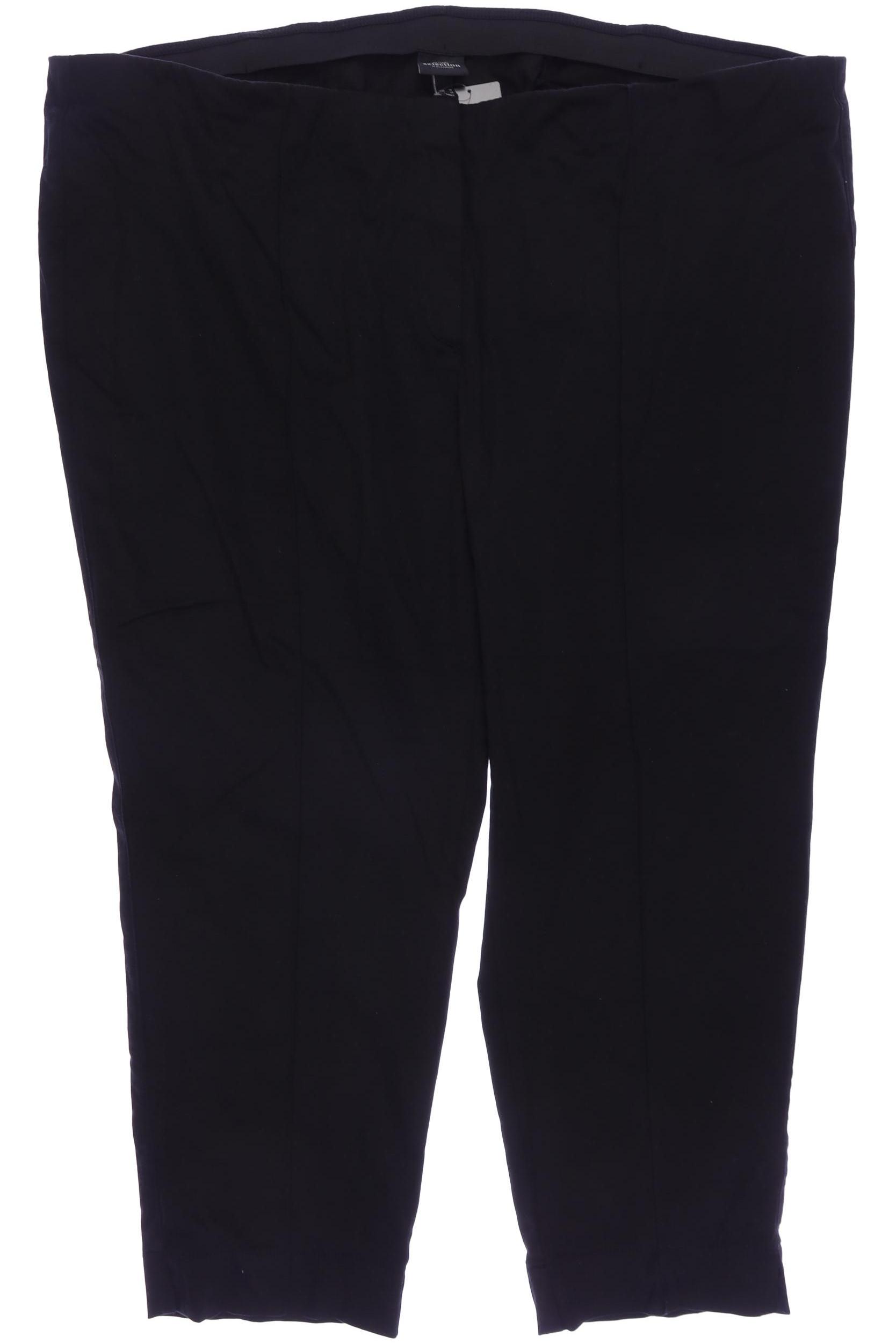 

Selection by Ulla Popken Damen Stoffhose, schwarz, Gr. 58