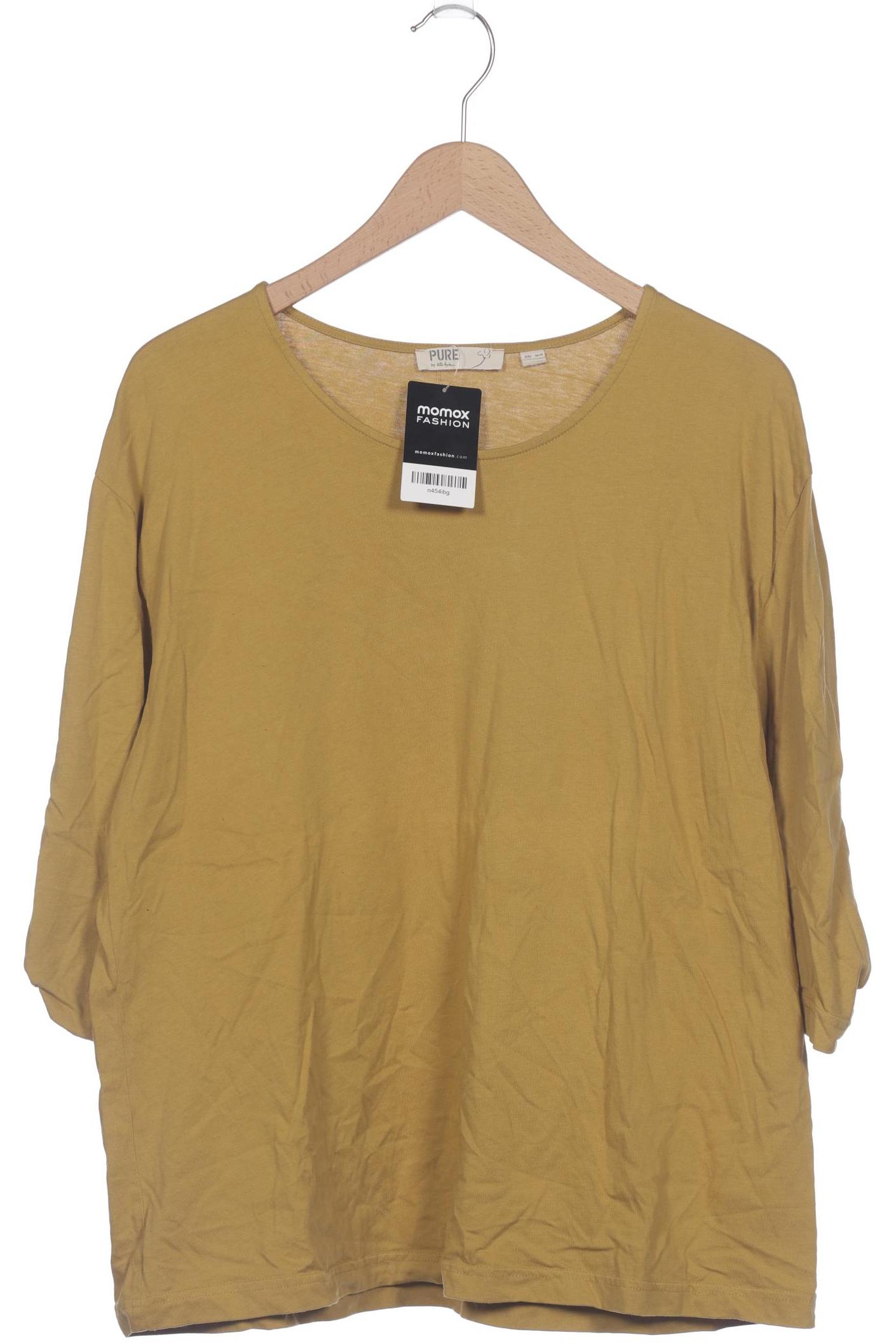 

Selection by Ulla Popken Damen Langarmshirt, gelb, Gr. 46