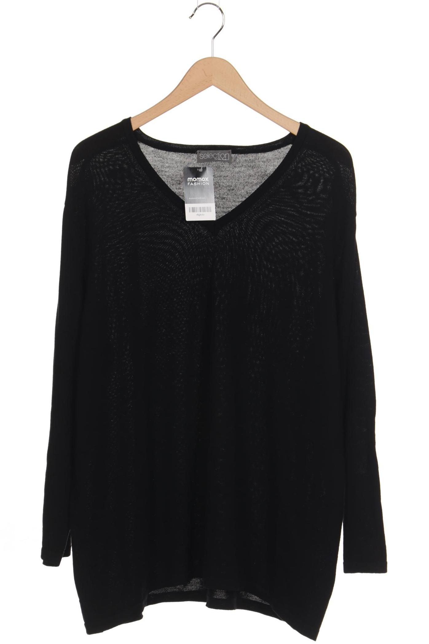 

Selection by Ulla Popken Damen Pullover, schwarz, Gr. 50