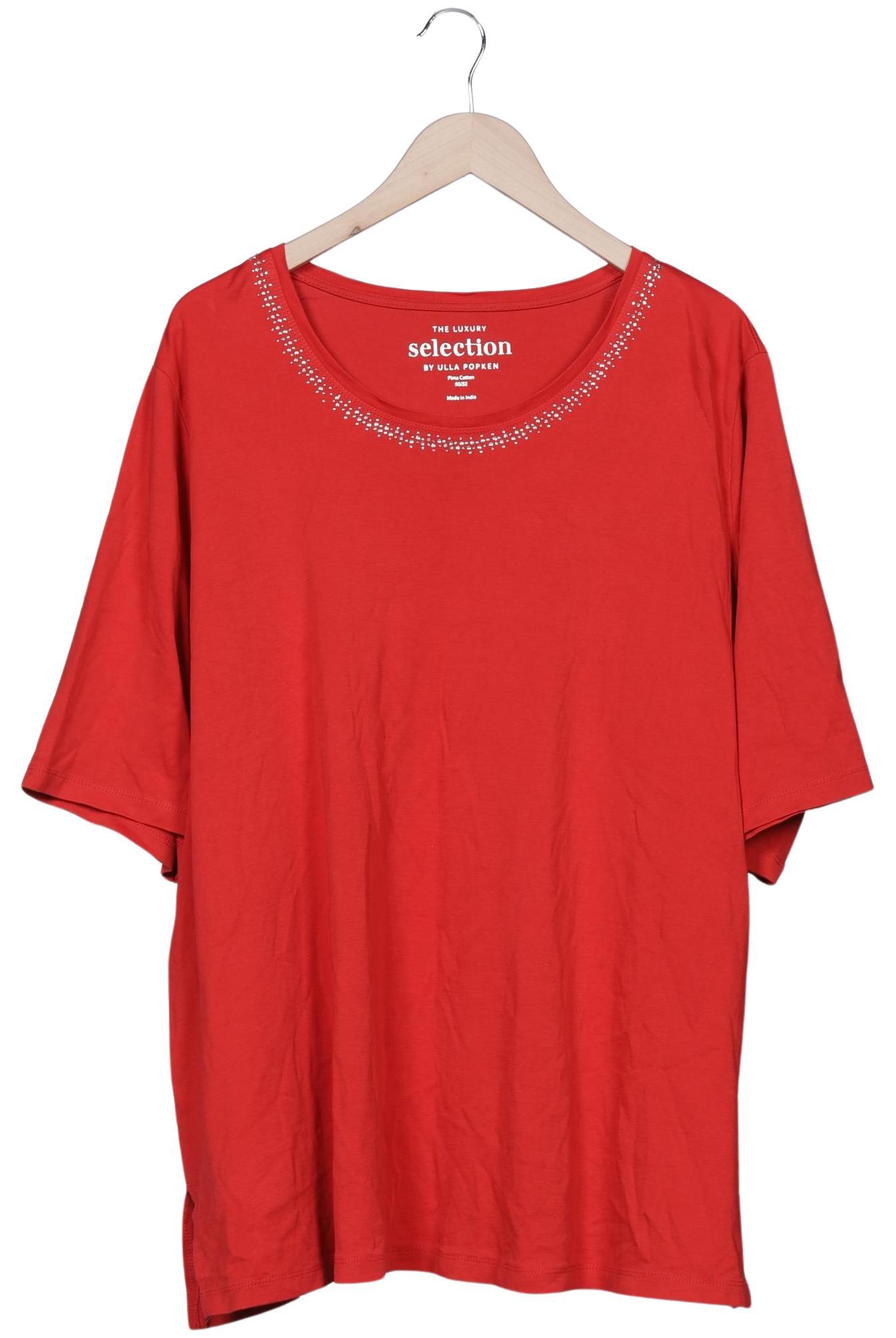 

Selection by Ulla Popken Damen T-Shirt, rot, Gr. 50